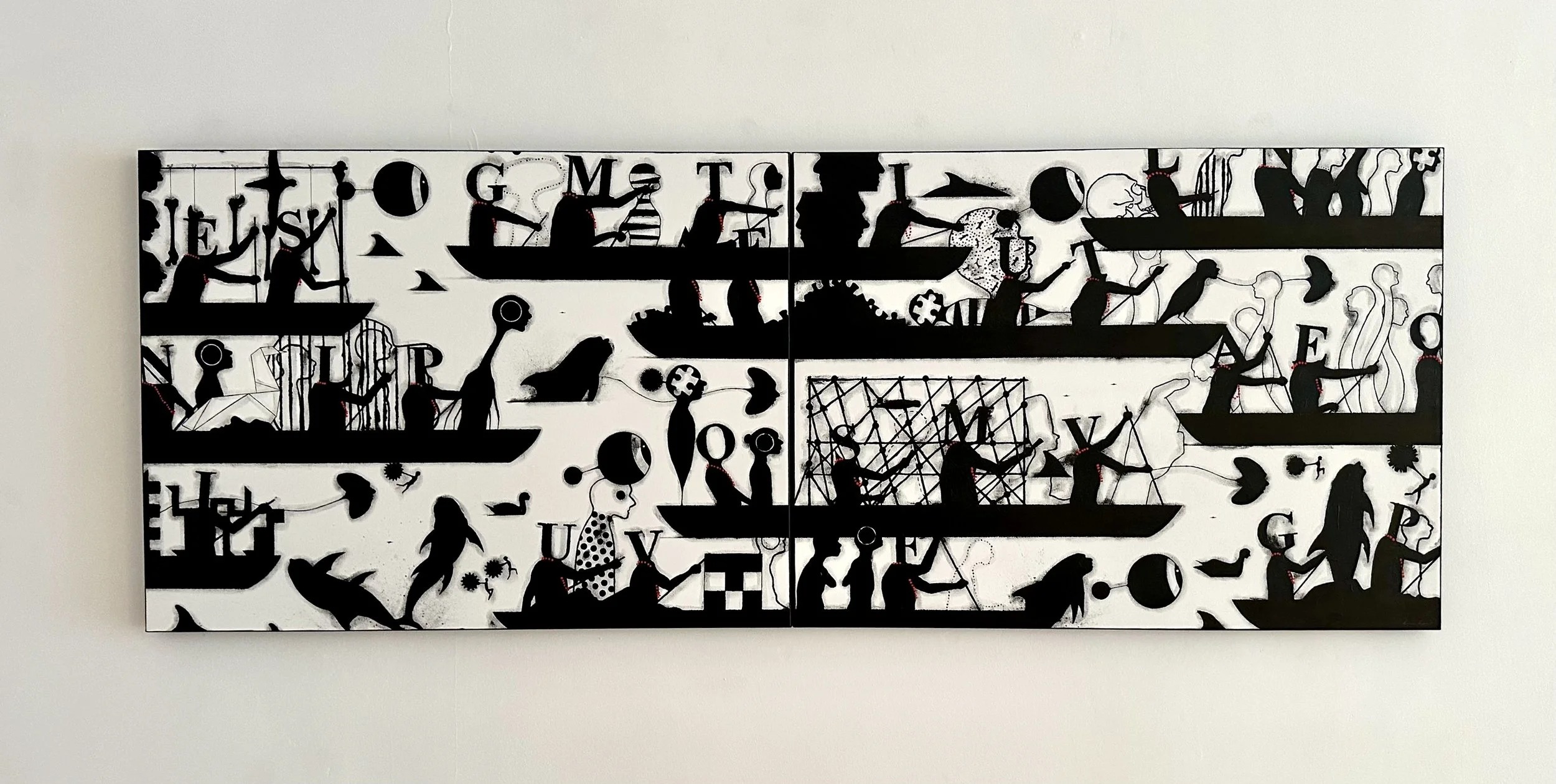 Uslanders, 2026 (diptych)