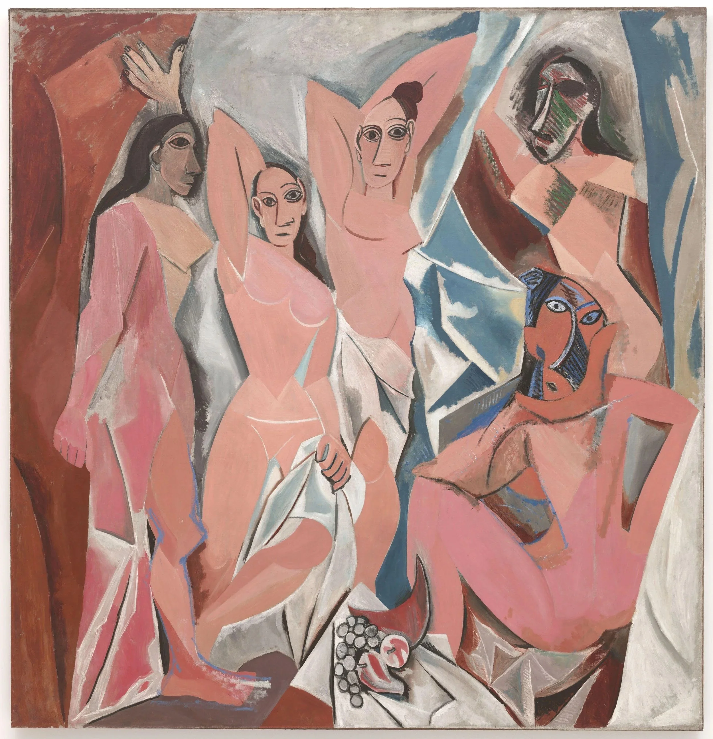 Picasso painting Les Demoiselles d'Avignon 1907 Paris Paintings Cubism Gallery Talks