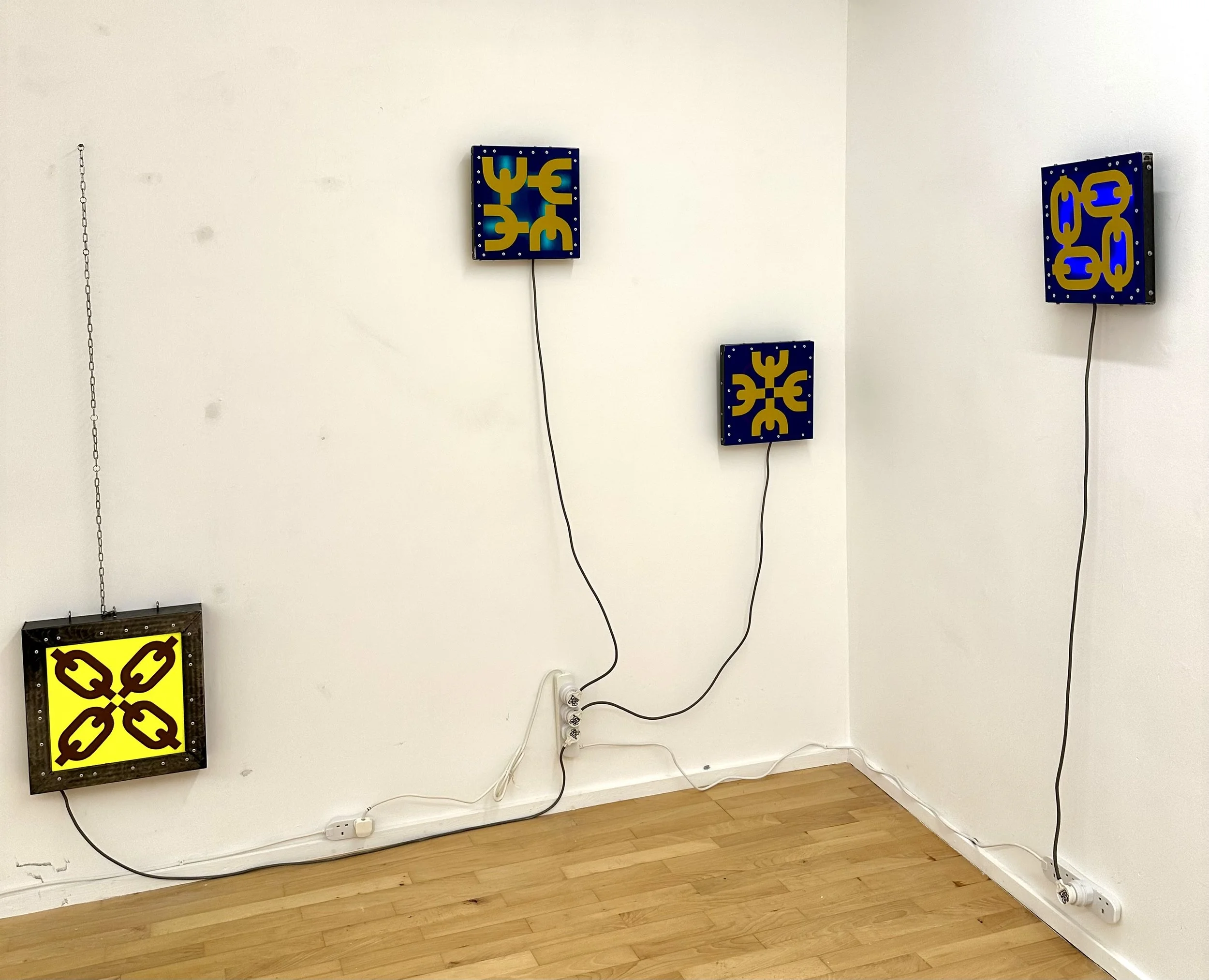 Gary $ilipa, 'Constructed Lightboxes'', 2026