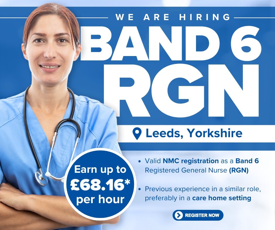 Band 6 RGN Jobs in Leeds