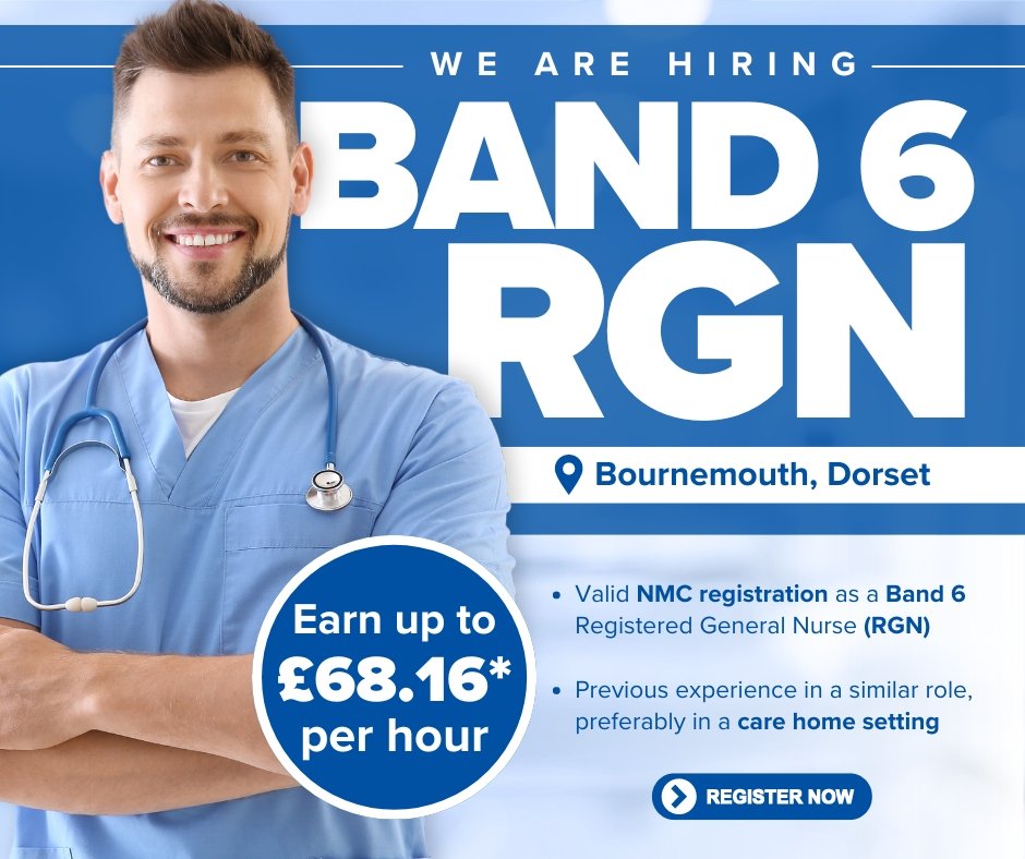 Band 6 RGN Jobs in Bournemouth 