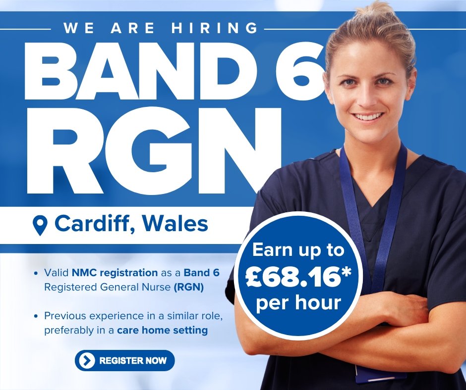 Band 6 RGN Jobs in Cardiff
