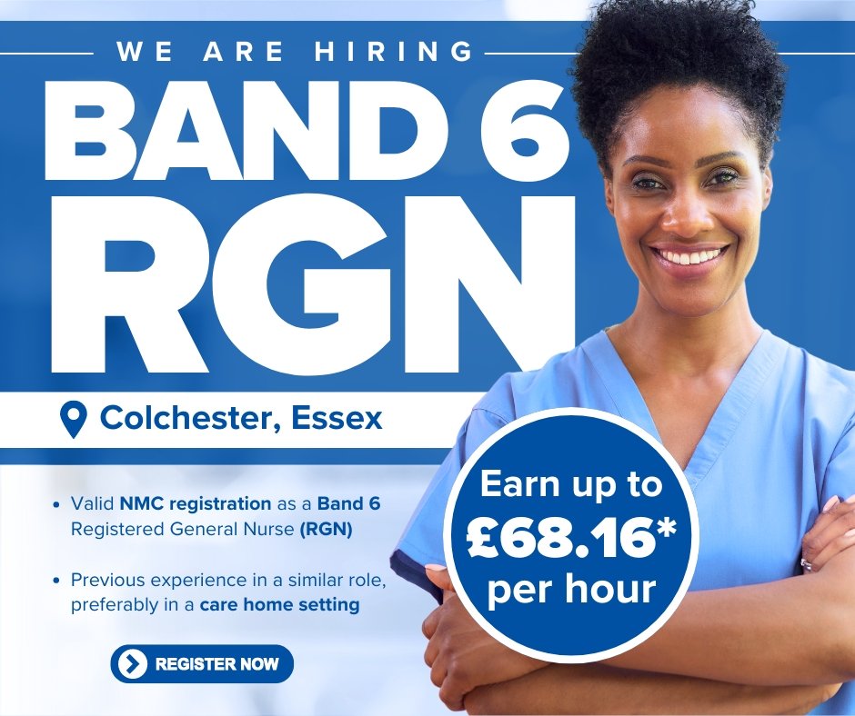 Band 6 RGN Jobs in Colchester