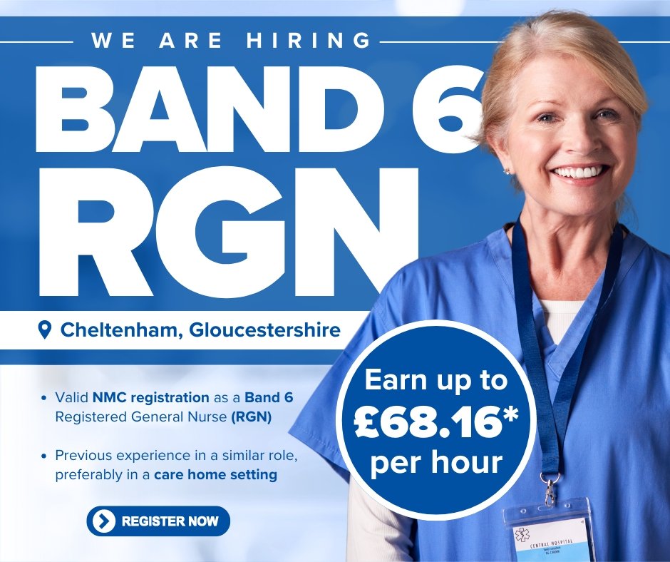 Band 6 RGN Jobs in Cheltenham