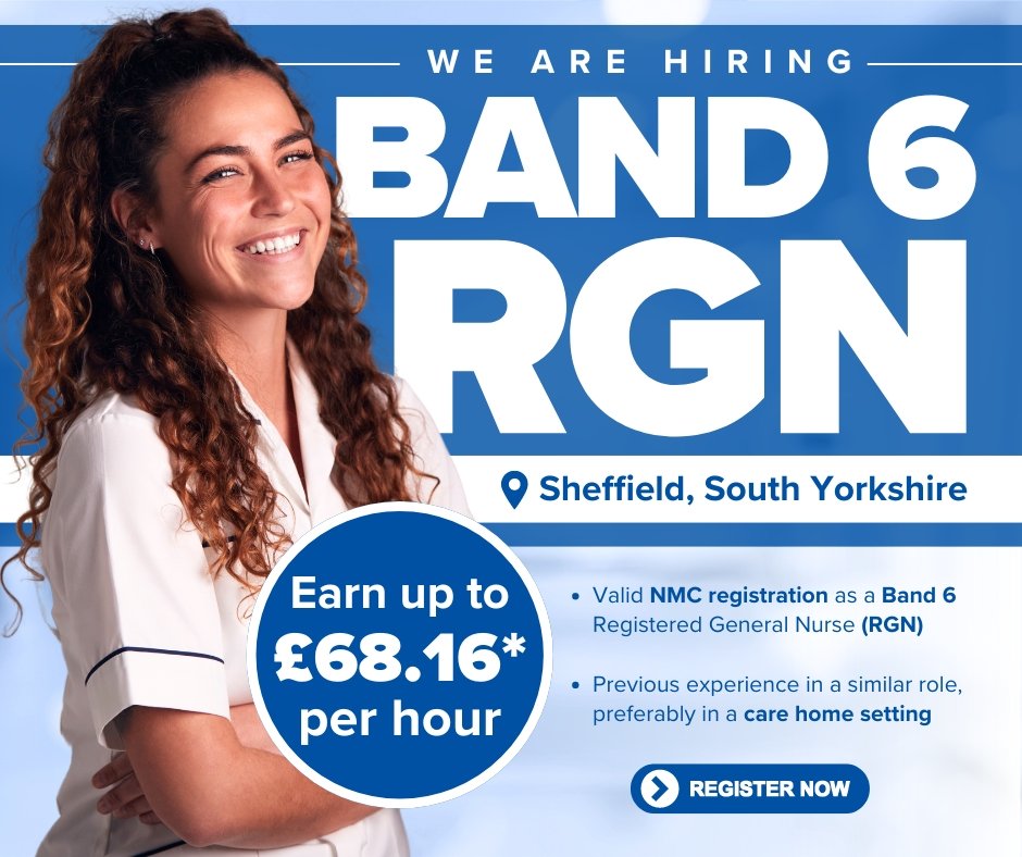 Band 6 RGN Jobs in Sheffield 