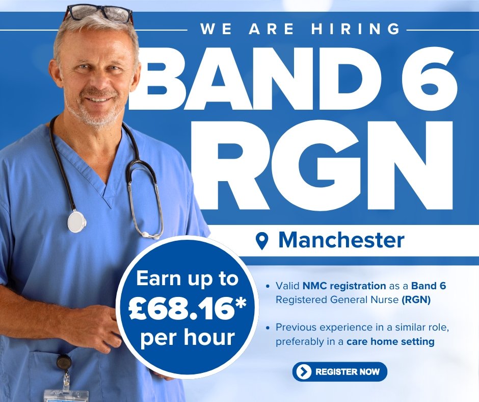 Band 6 RGN Jobs in Manchester 