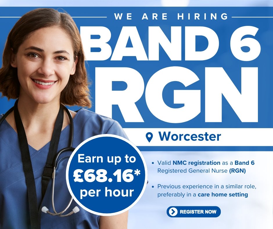 Band 6 RGN Jobs in Worcester