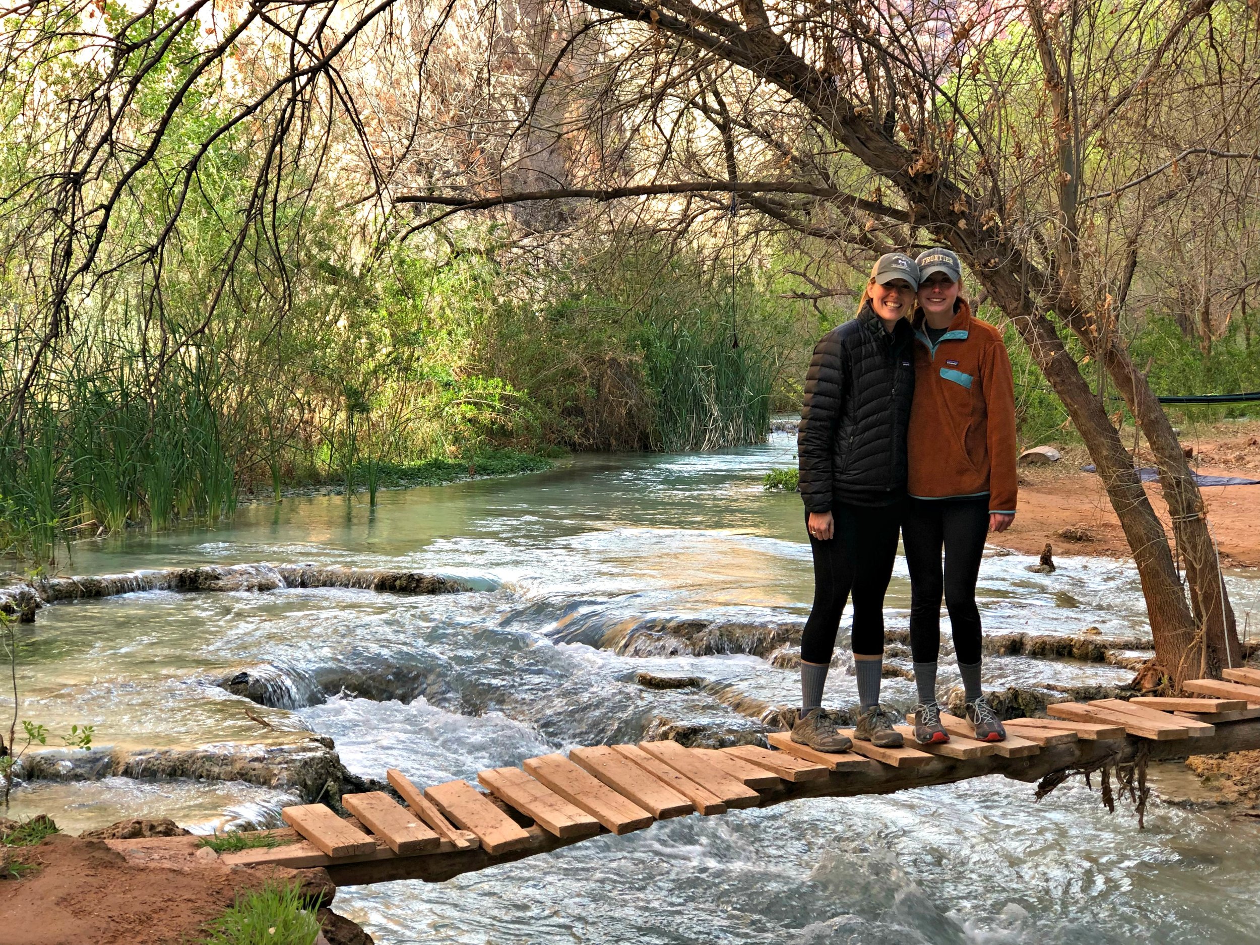 mom-daughter-bridge-over-havasu-creek