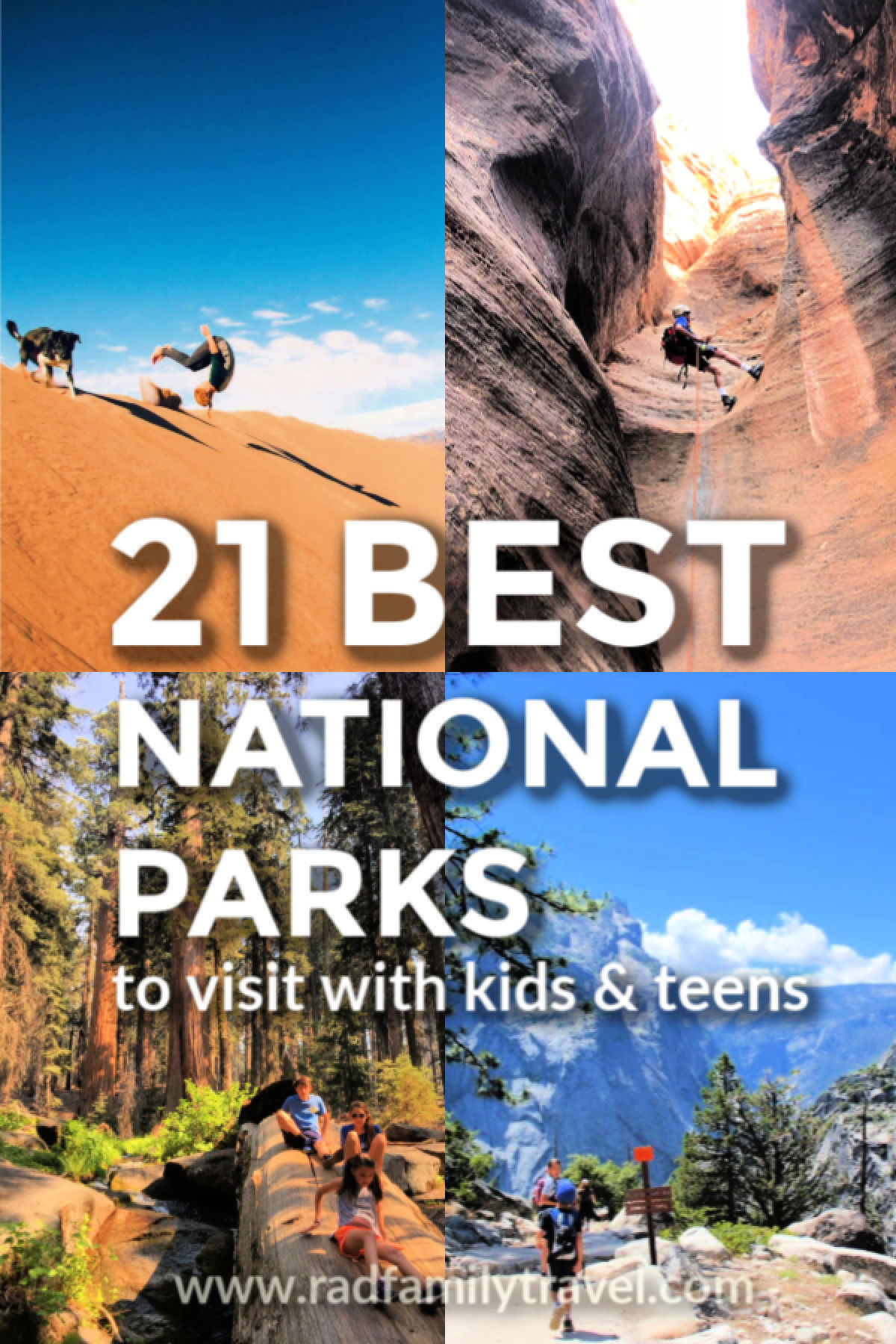 21 best national parks with kids and teens