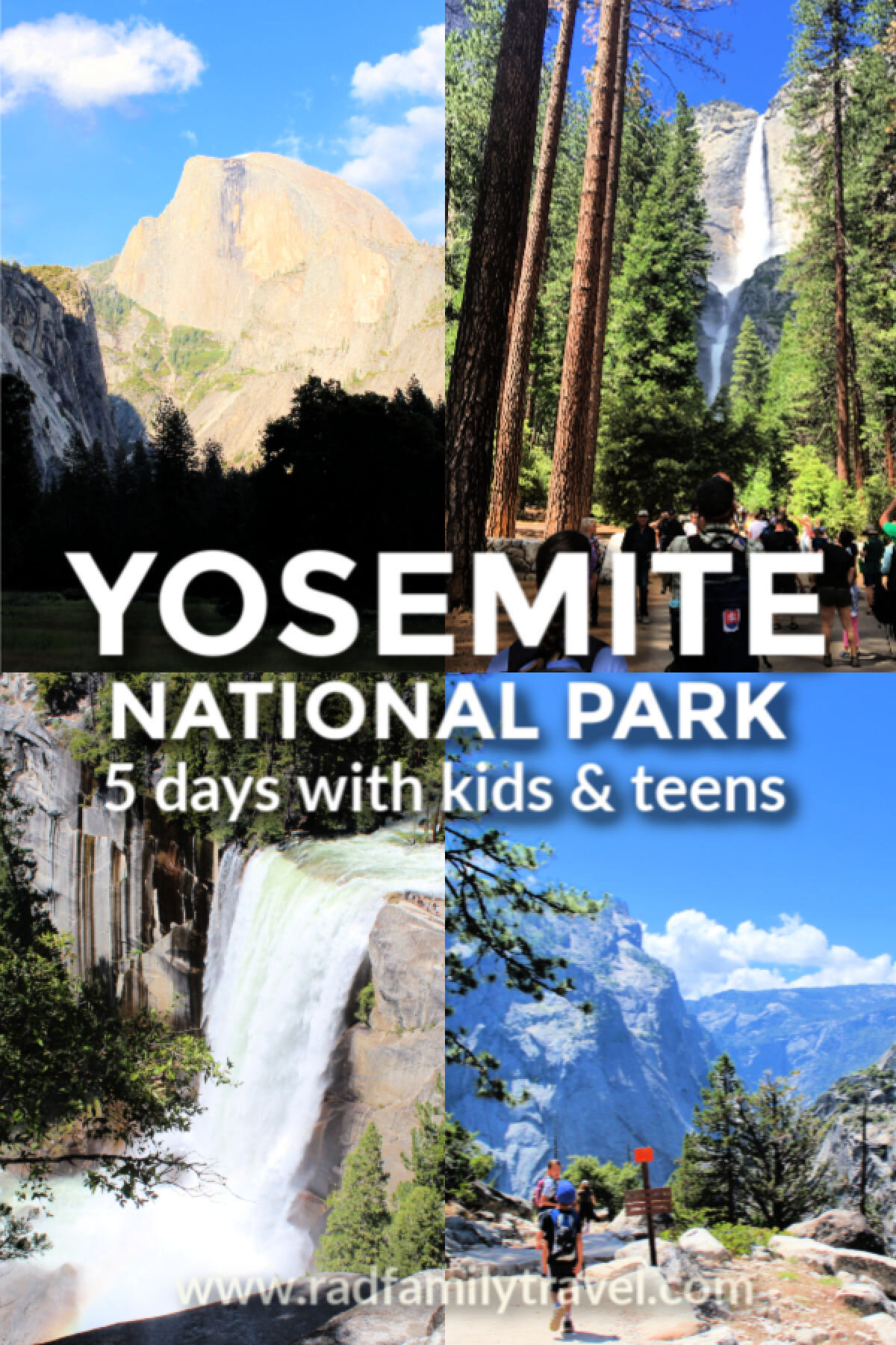 Yosemite National Park with kids