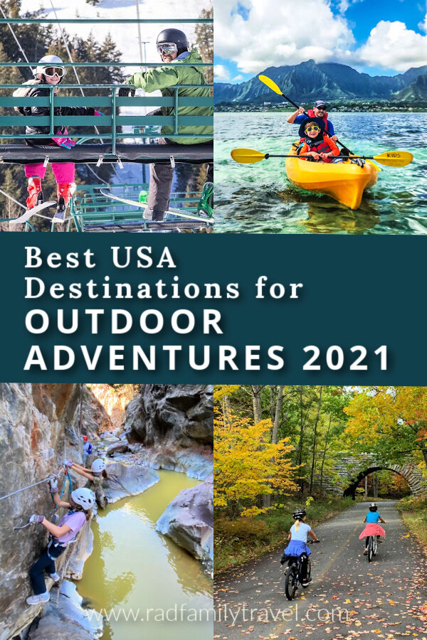 Best USA Family Destinations for Outdoor Adventures