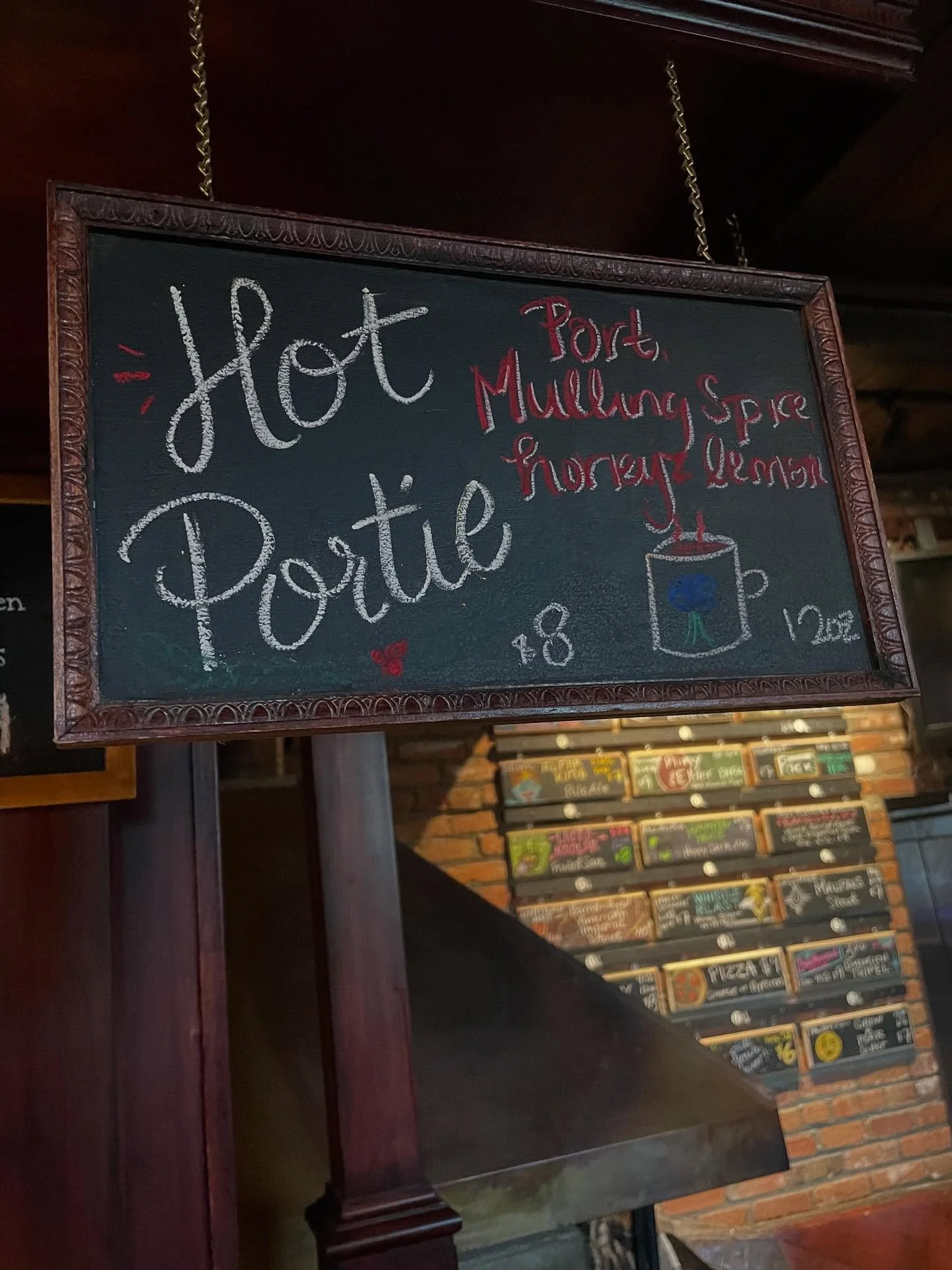 Weather is cooling down, come warm up with our Hot Porty! ☕️