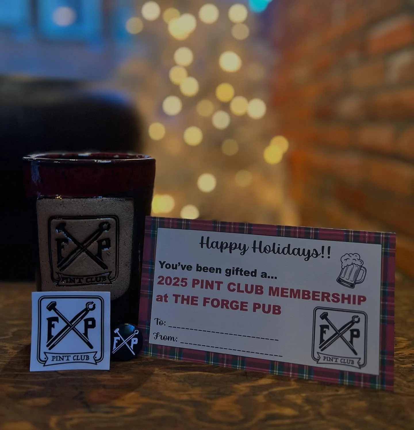It&rsquo;s that time of year!  Pint Club gift memberships available starting now 🍻
