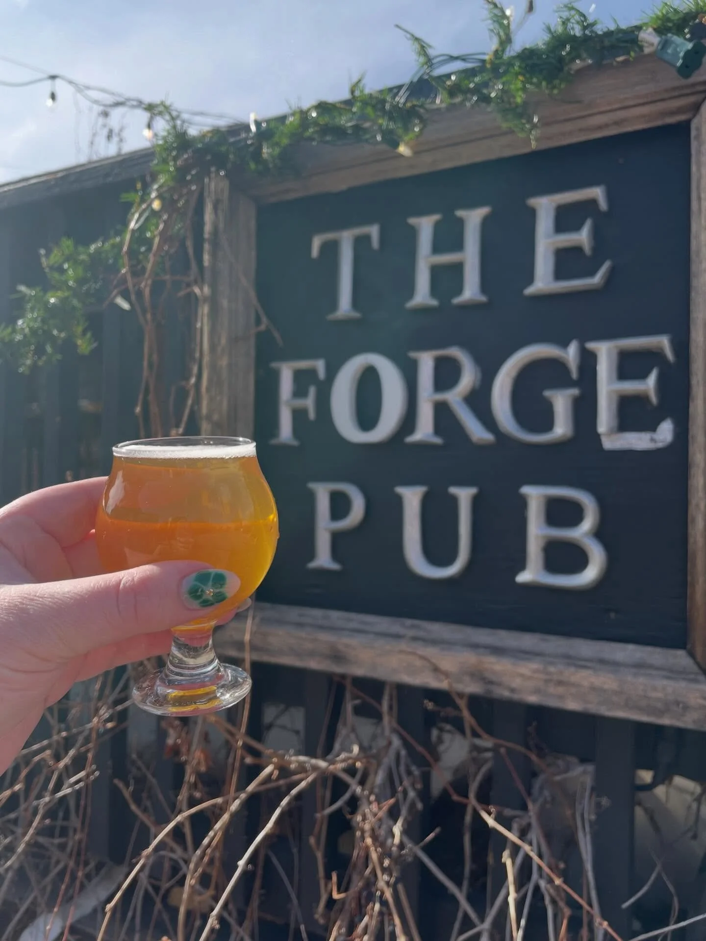 Cheers to drinking beer on this beautiful day! 🍻☀️Open until 10pm tonight!