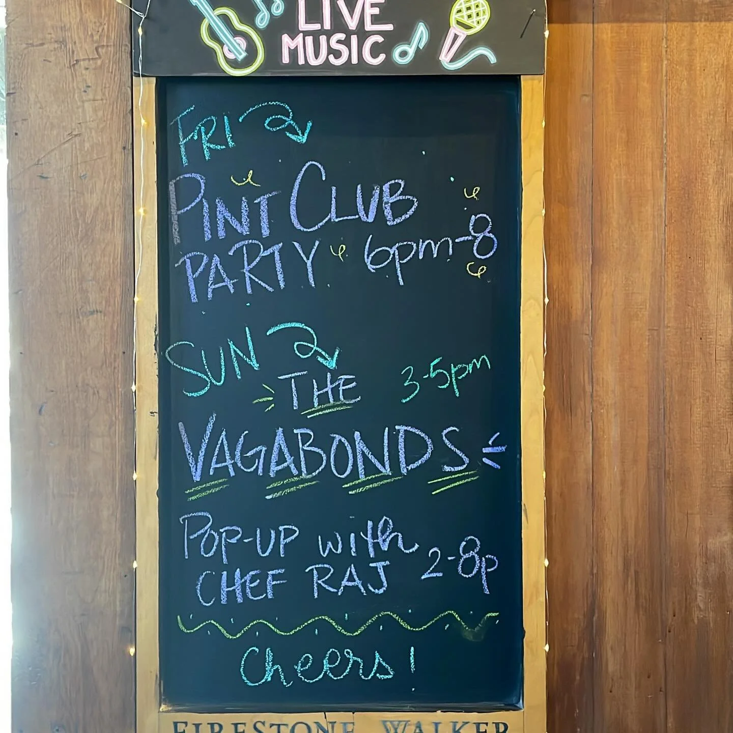 Stop by this weekend for some bites &amp; beats! 🍻