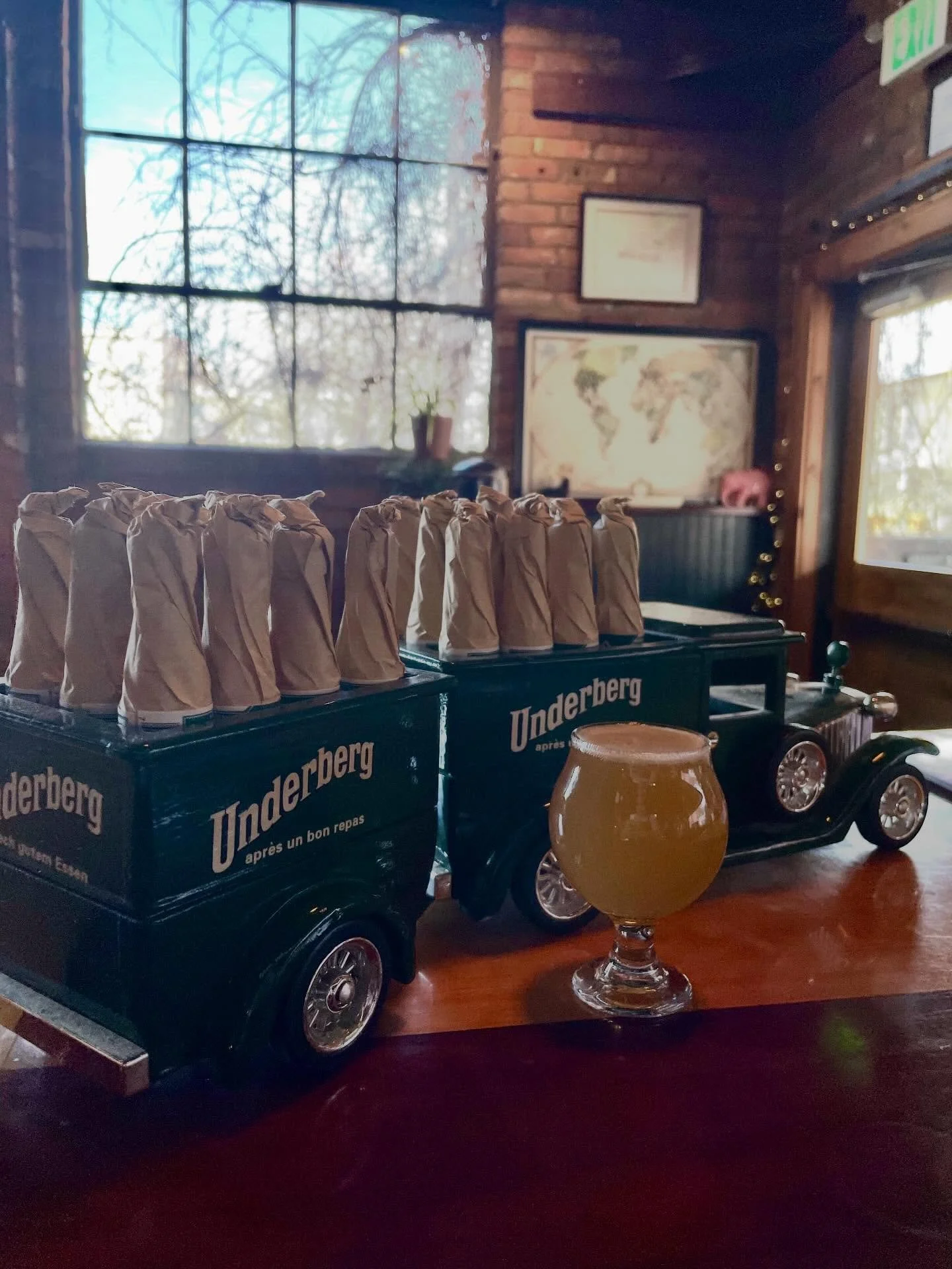 Not a fan of this wind but a fan of Underberg? We sure got them! Come on down, cheers!