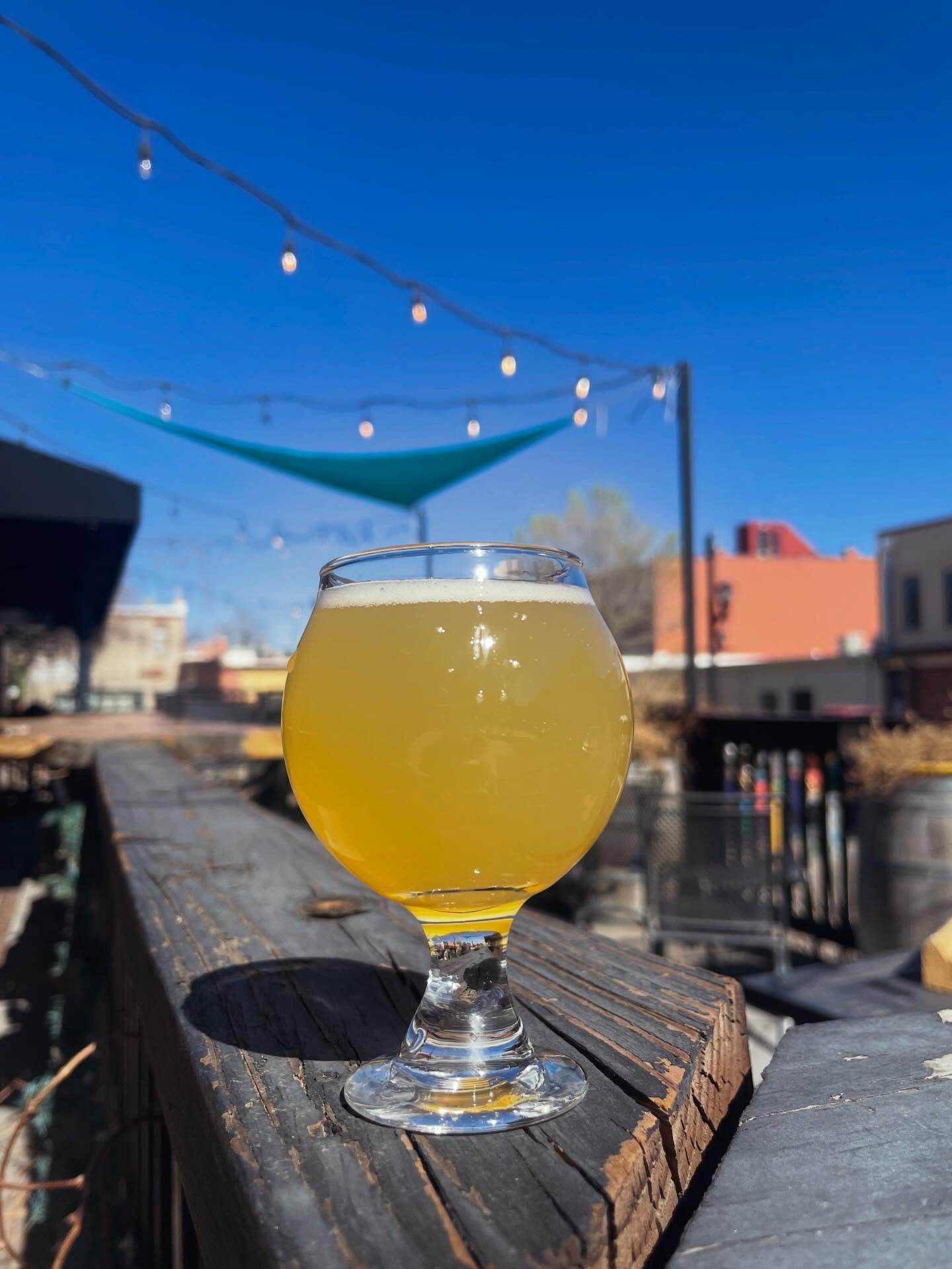 Beautiful day for a patio beer! 😎🤙🍺