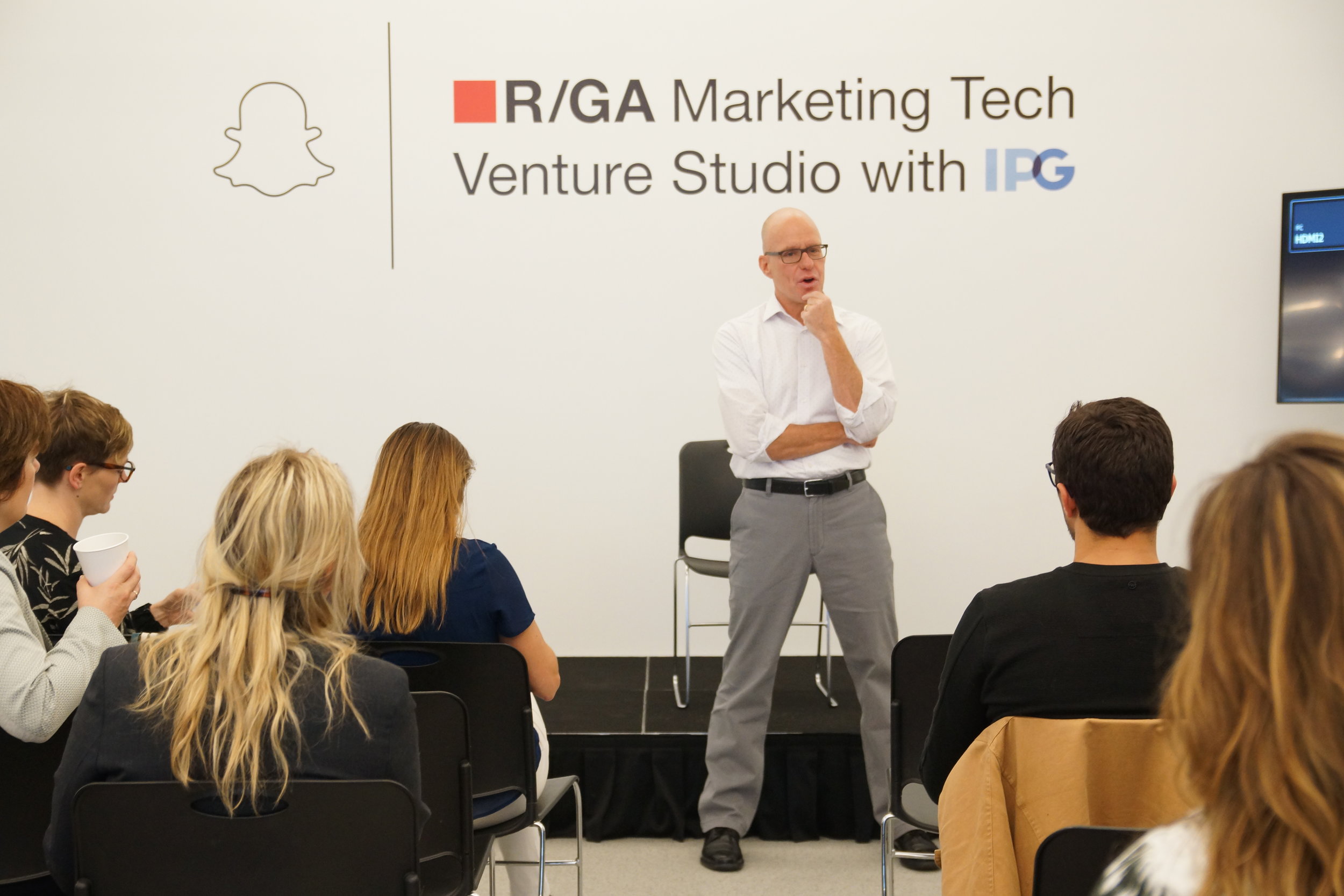 Visit to R/GA and their Marketing Tech Venture Studio