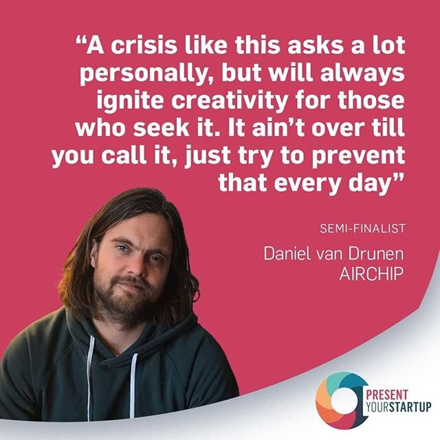 Today, Daniel, one of the founders of Airchip and semi-finalist of PYS Alkmaar 2020 shares his golden tip for startups!⠀
See more about this company at our website. Link in bio 🚀⠀⠀
.⠀⠀
.⠀⠀
.⠀⠀⠀
.⠀⠀
.⠀⠀
.⠀⠀
#pys #presentyourstartup #empowerment #phra