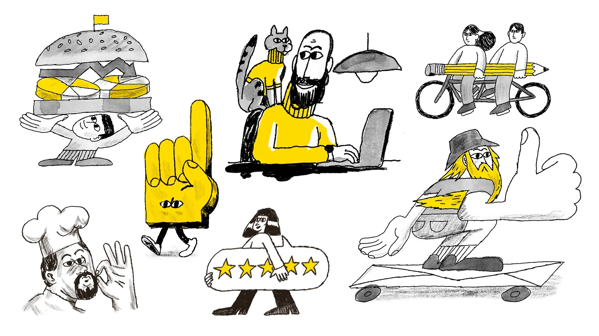  Illustrated by James Abercrombie. 