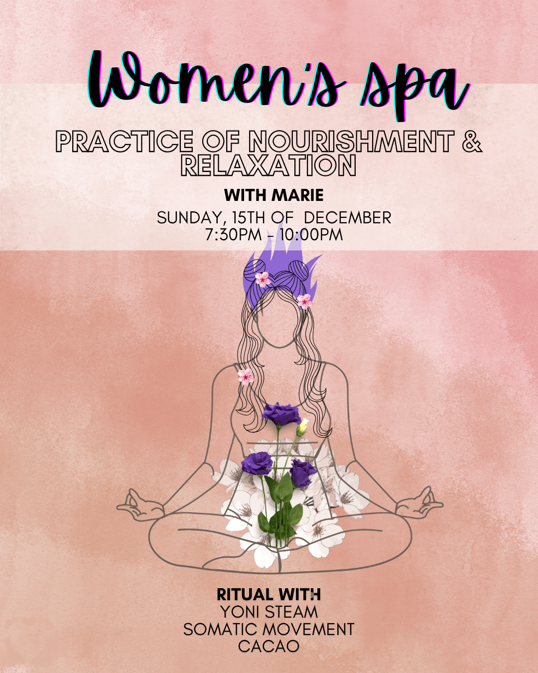 WOMEN'S SPA - Practice of nourishment &amp; relaxation with Marie