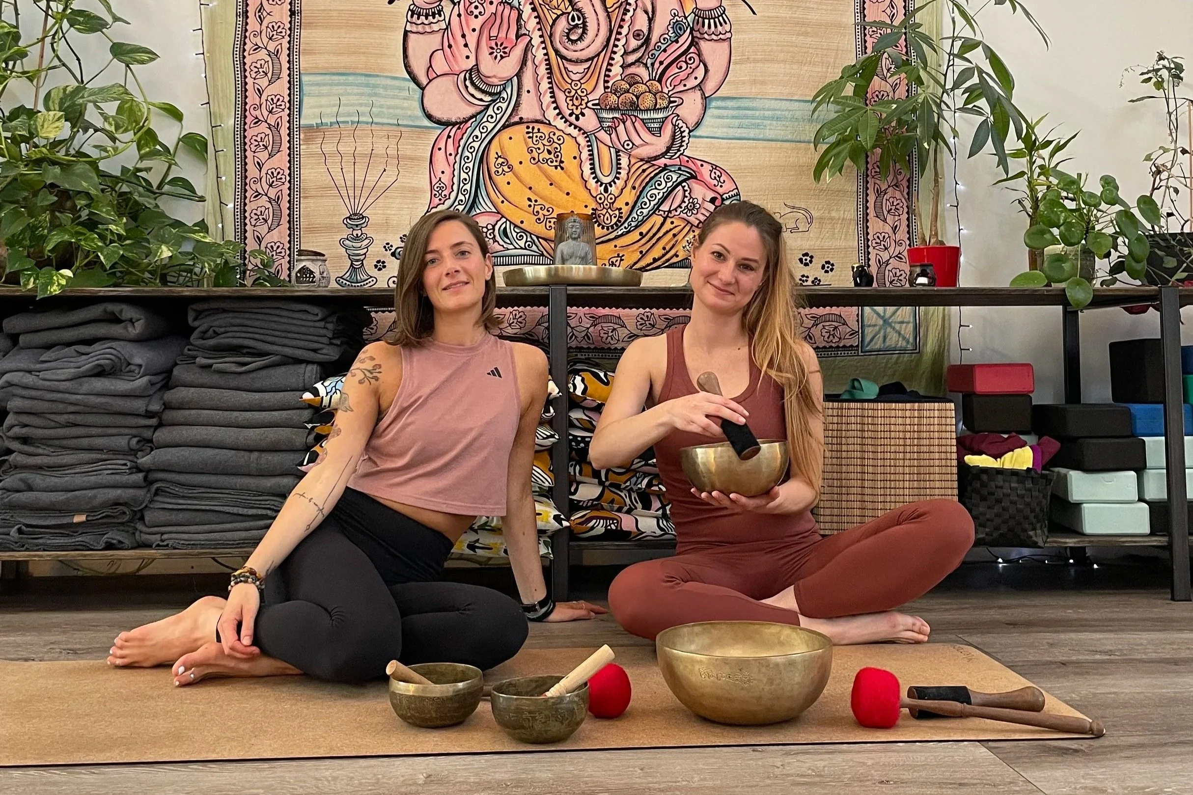WAVES OF RELEASE - Gentle Yoga and Sound Healing with Sylwia and Alice