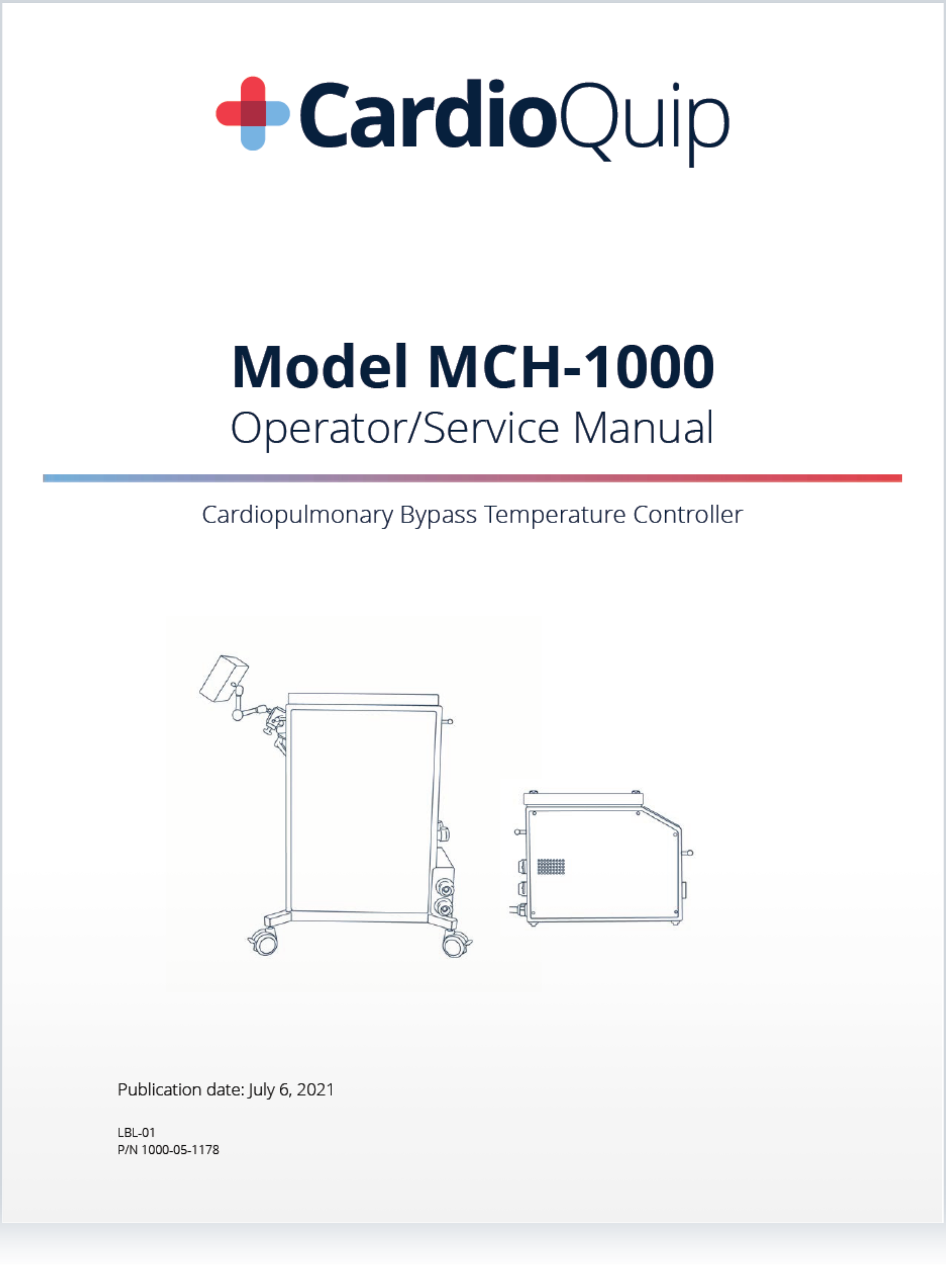 MCH Operator/Service Manual R3 2021