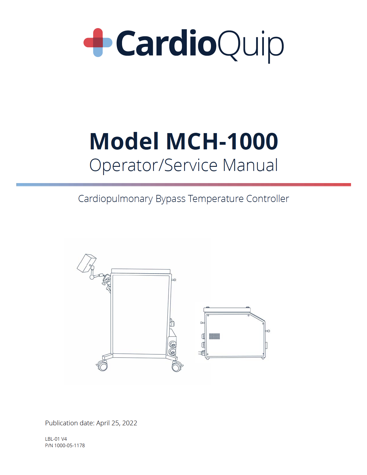 MCH-1000 Operator's Manual