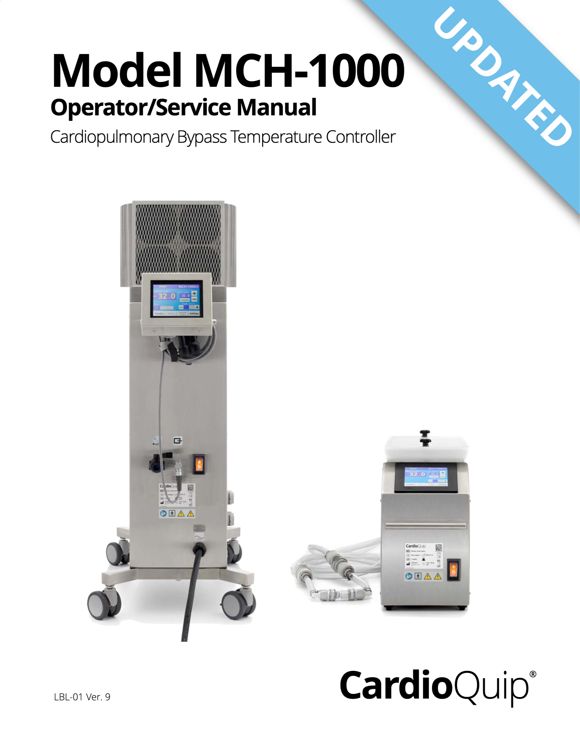 MCH-1000 Operator/Service Manual ver. 9