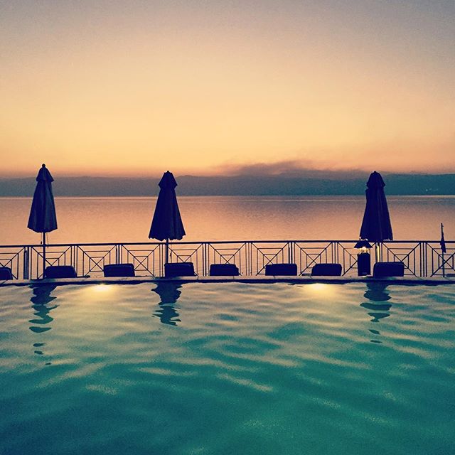 Infinity Pool. M&ouml;venpick, Dead Sea, Jordan.