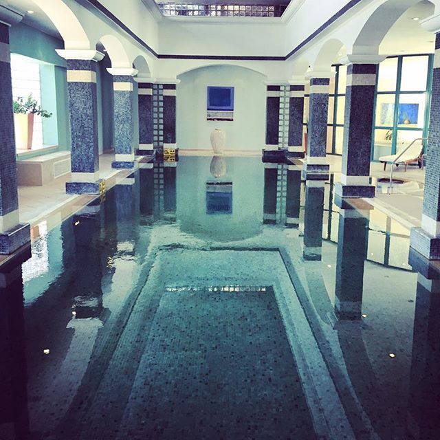 Indoor Pool. Intercontinental Hotel, Amman, Jordan.