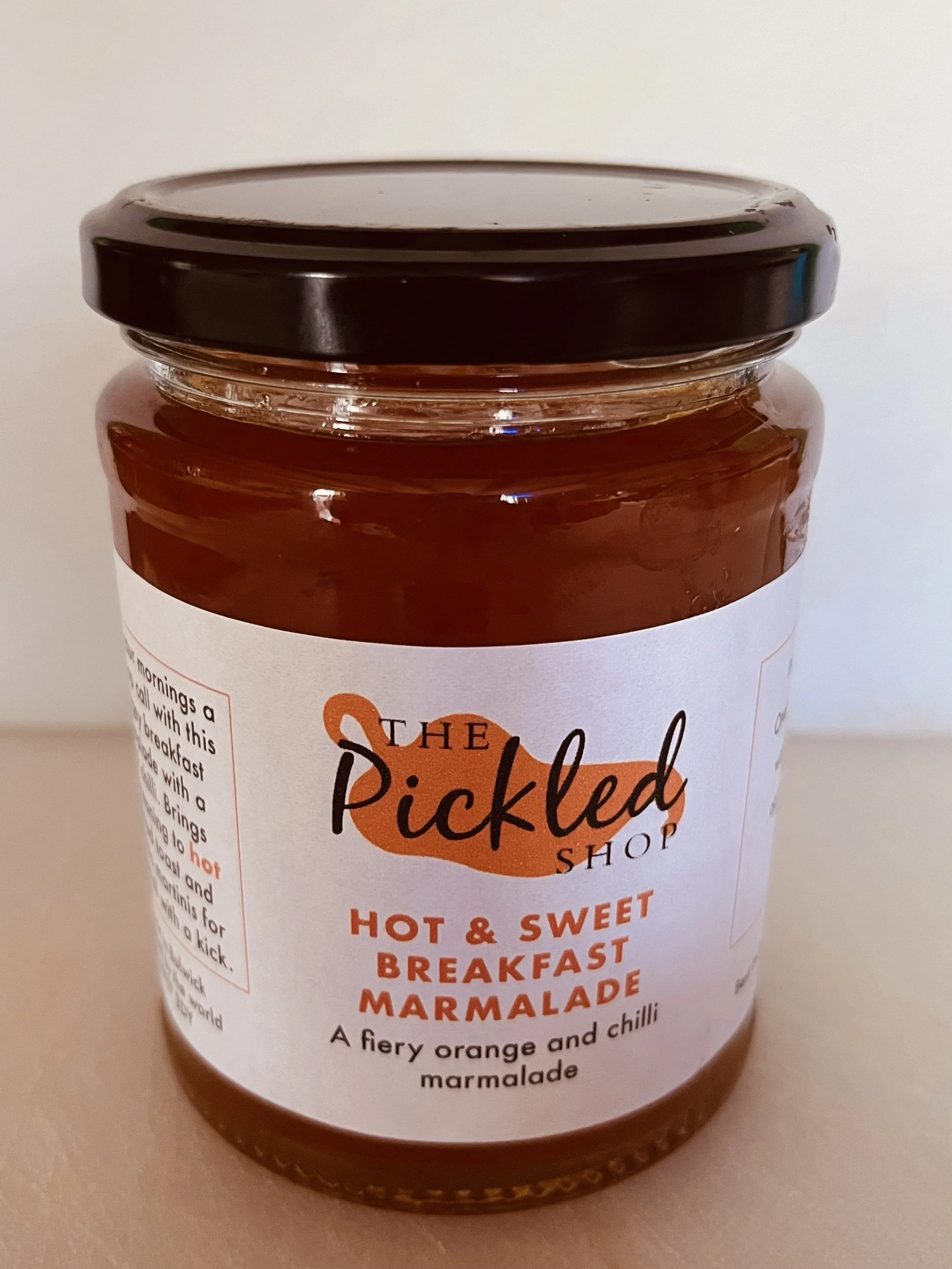 THE HOT & SWEET BREAKFAST | a fine-cut orange marmalade with chilli 340g