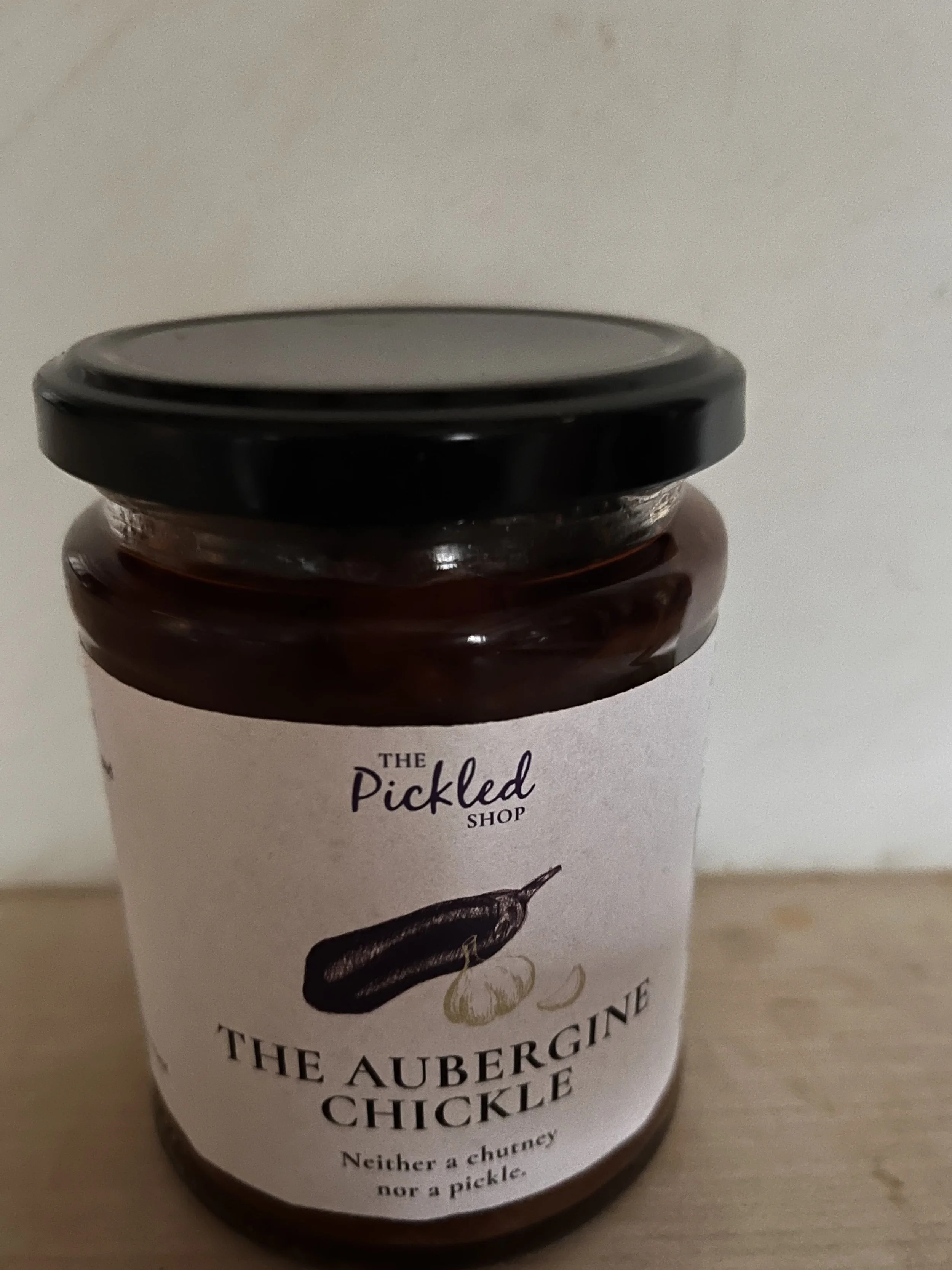 The Aubergine Chicle - Neither a chutney nor a pickle