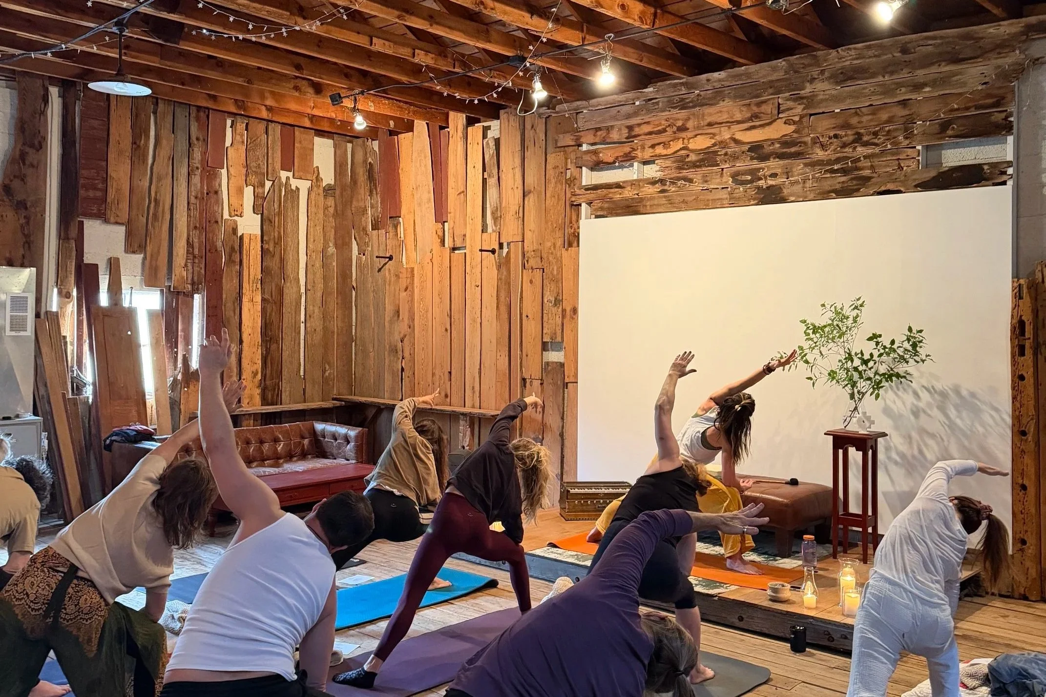 Yoga in The Barn!