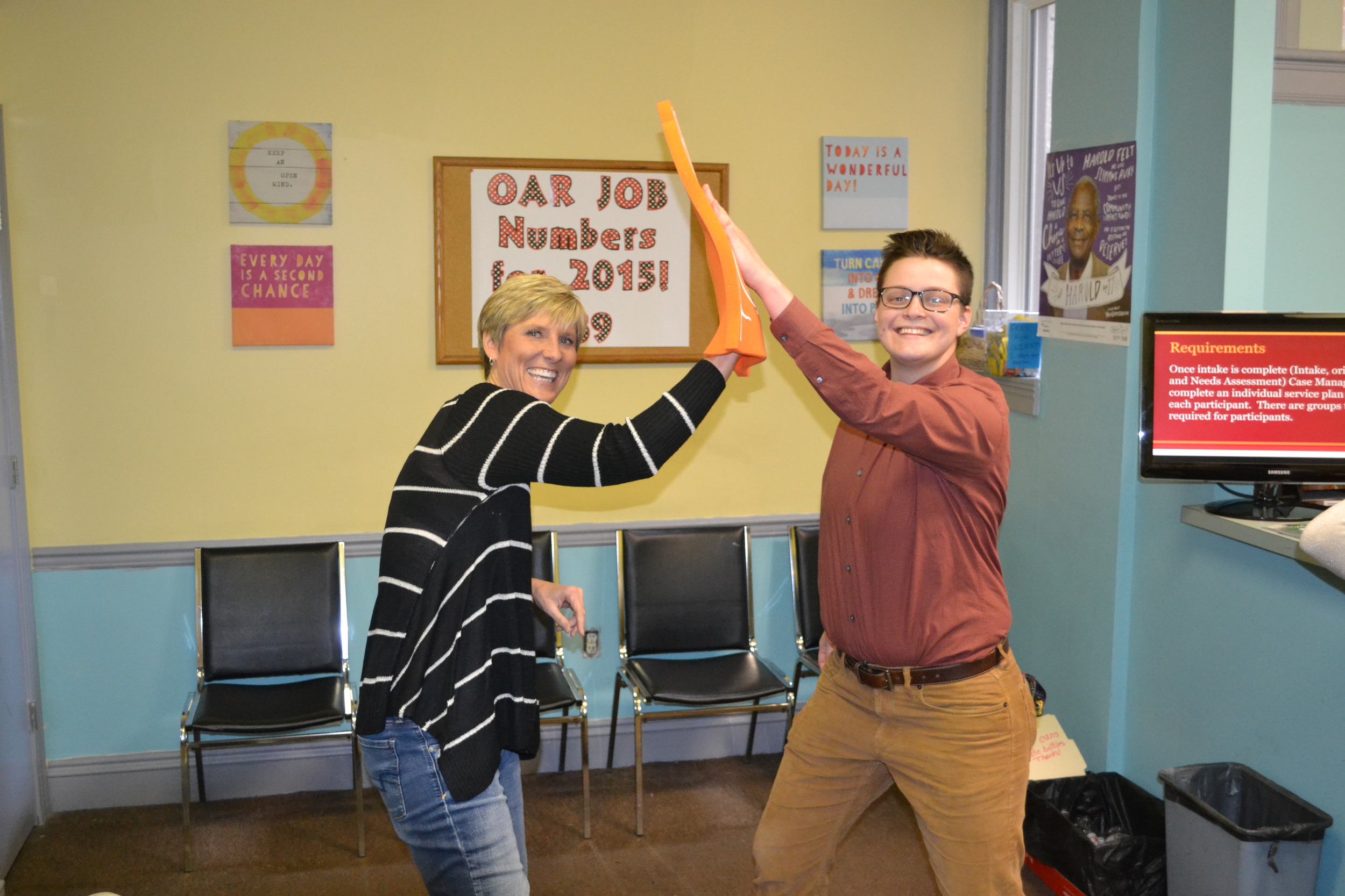 High Five RVA Visits Mason Dimick at OAR