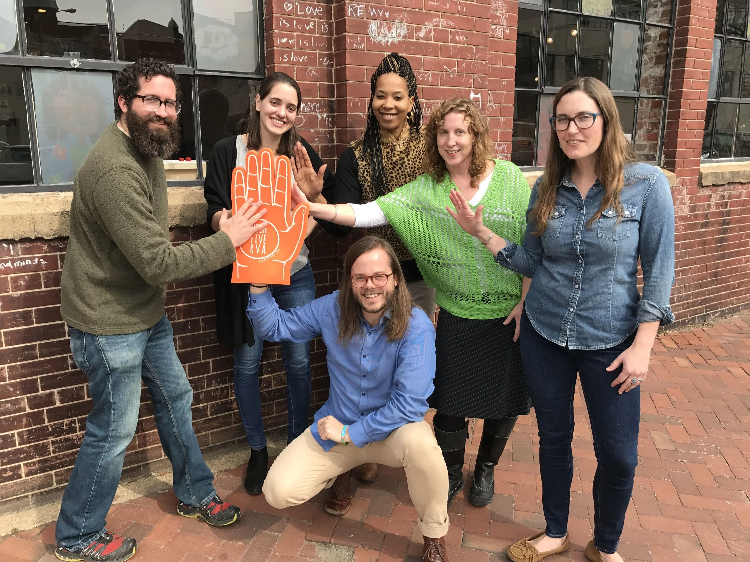 The awesome staff of ART 180!