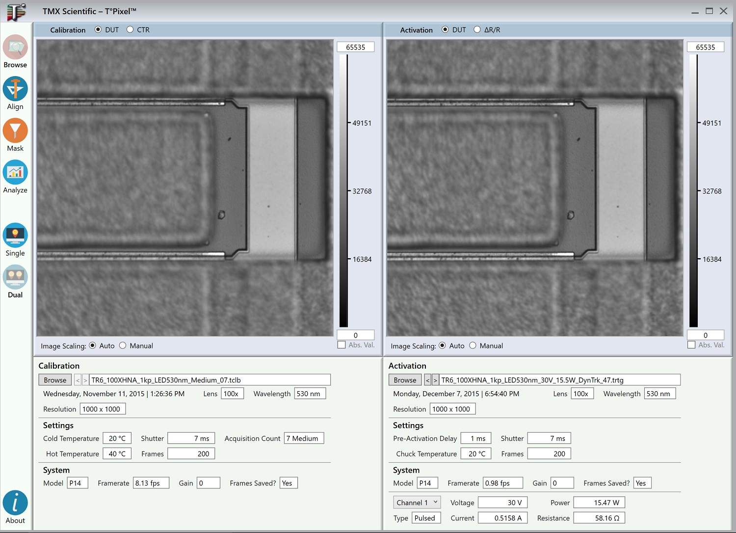 Load Calibration and Activation Files