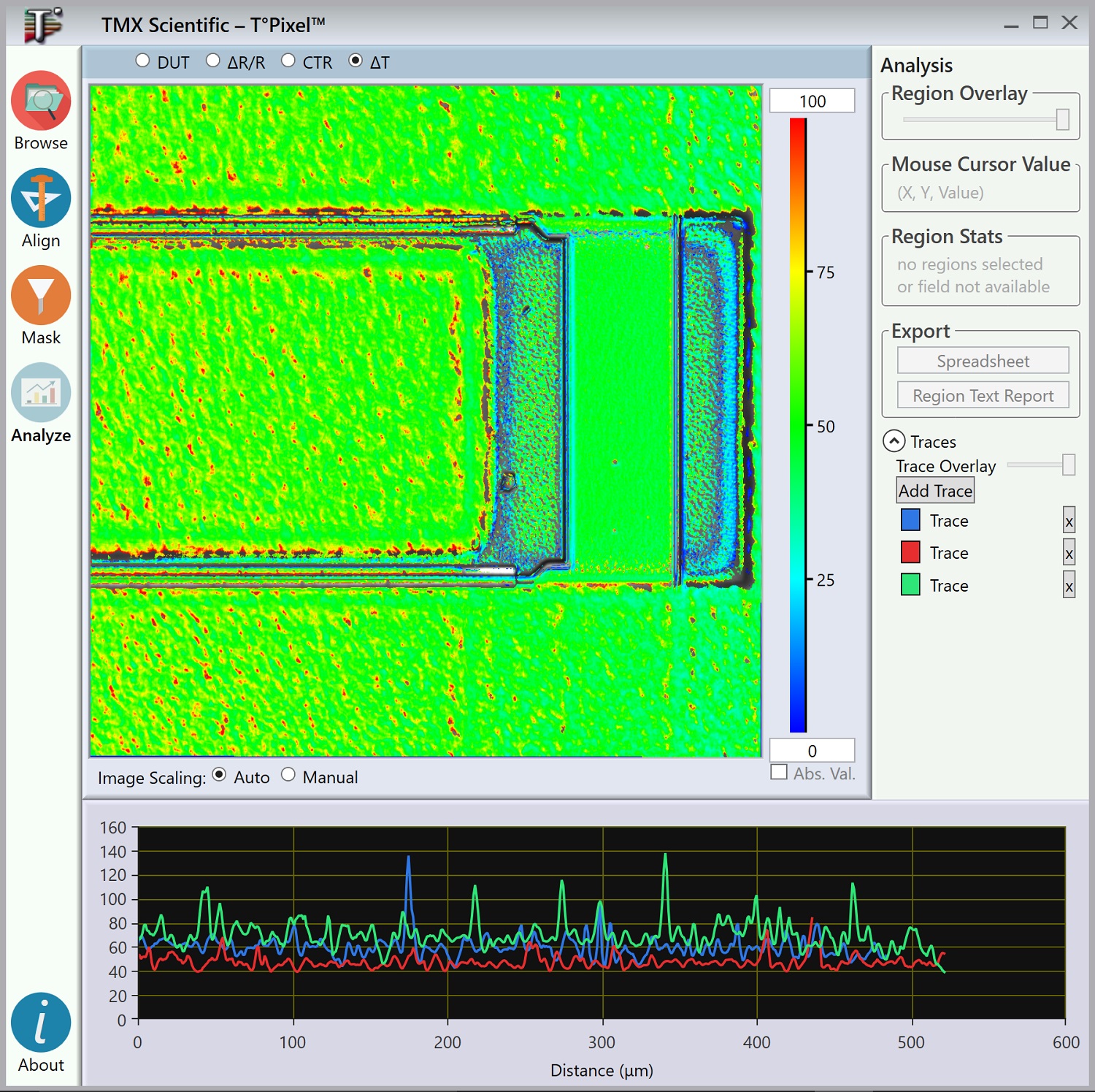 Trace Cross-Sections Through Results to Show a Graphical Representation