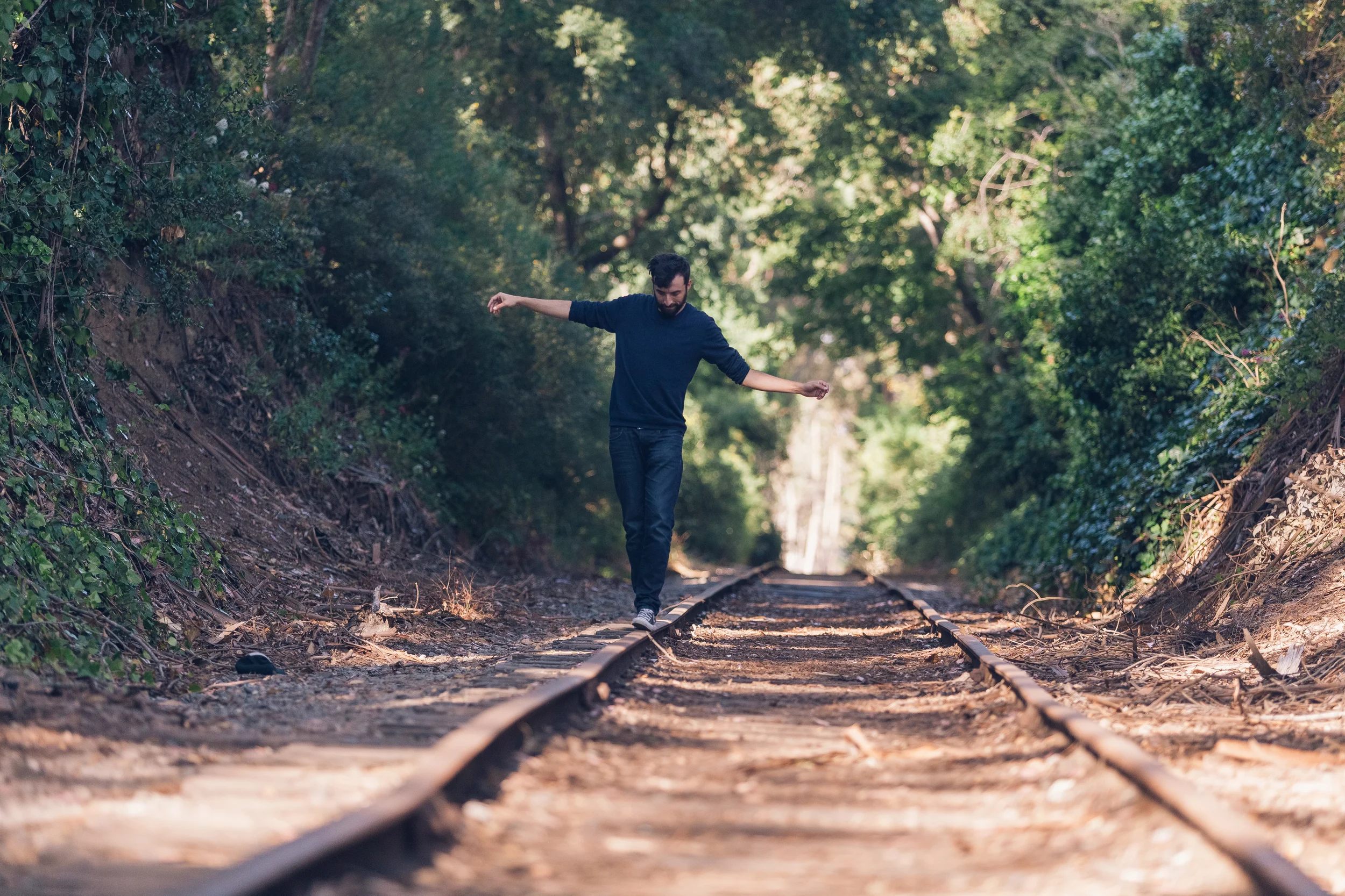 Ghost train hopping.