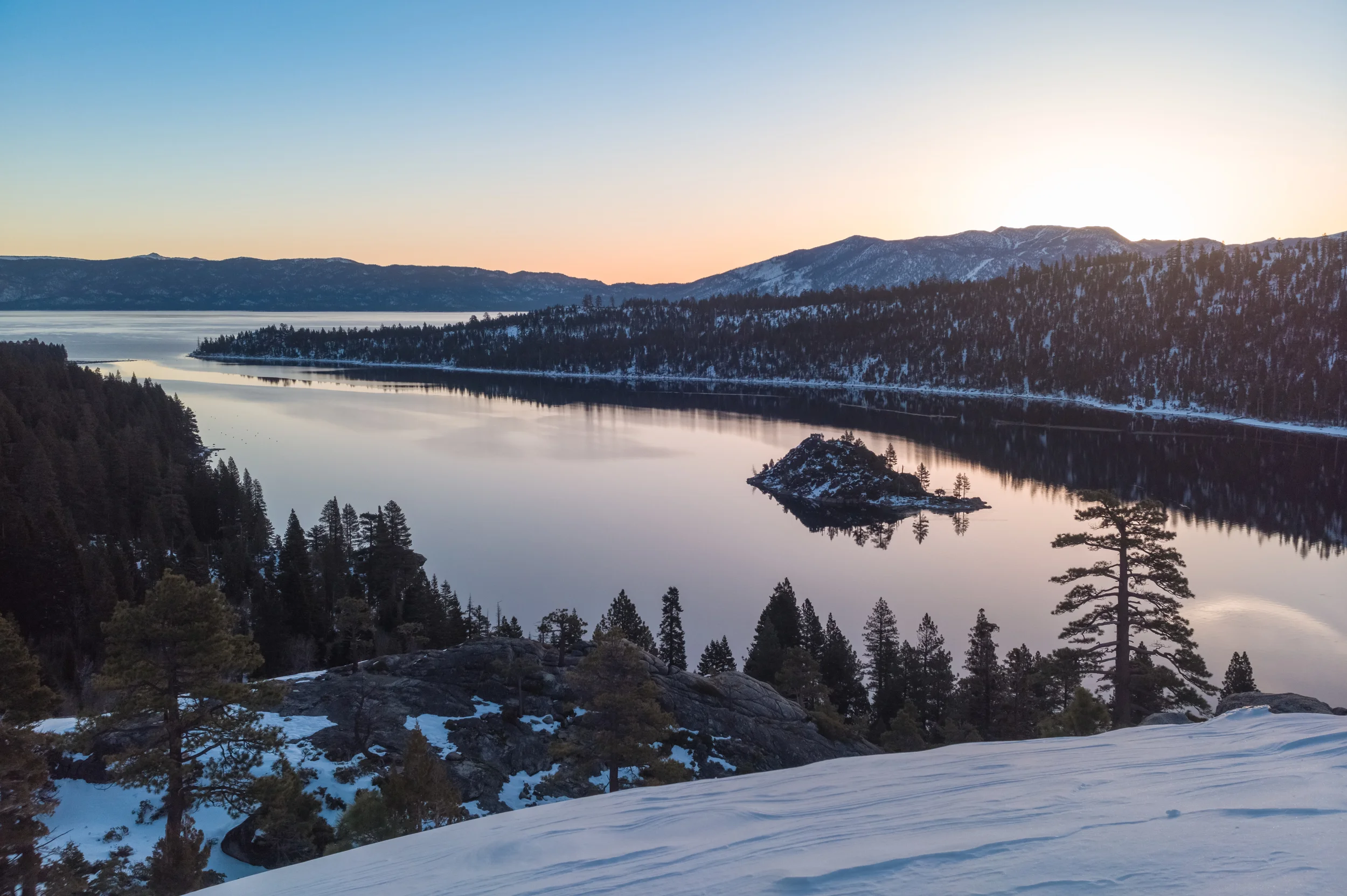 Snowy getaway.