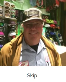 Skip is part Vermonter and part Chicagoan but all Park City! In his fourth season with Silver Star Ski & Sport, he loves helping everybody get the best equipment a couple days a week!