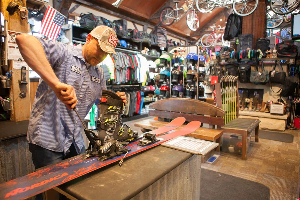 We'll get you set up on the slopes as quickly as we can!