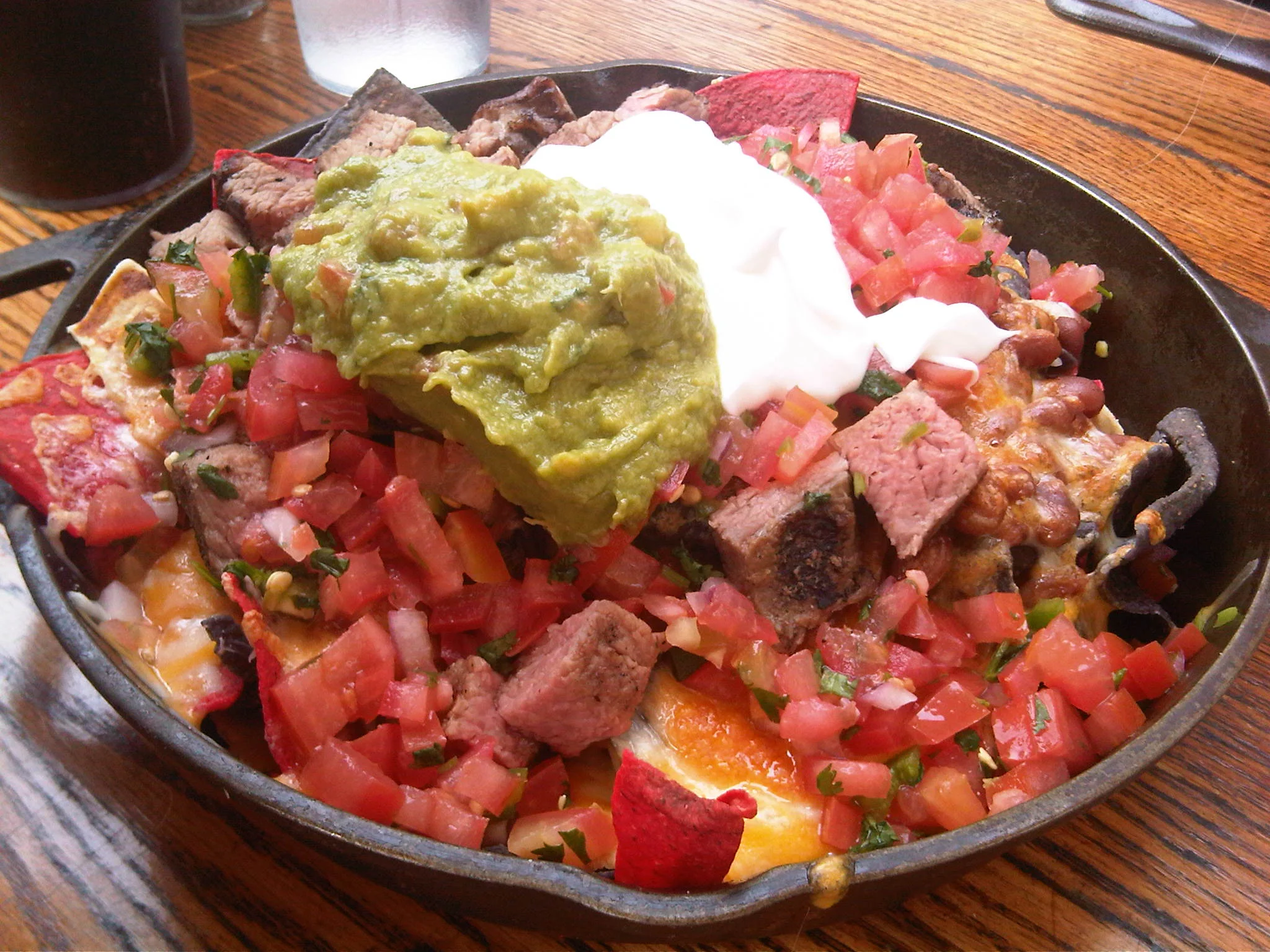 Tri-Tip nachos from Bandit's on Main Street.