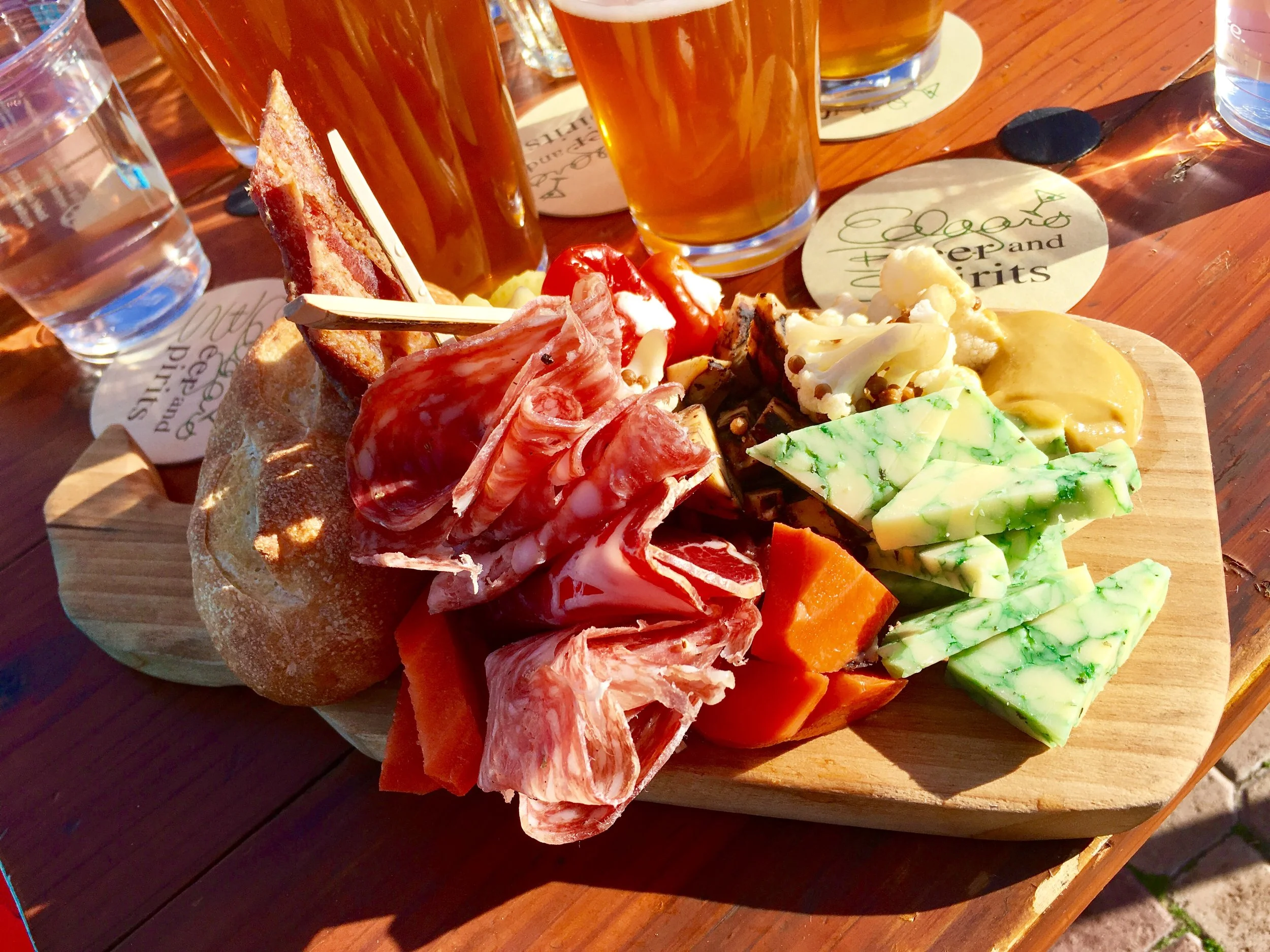 Edgar's Beer & Spirits at Snow Park Lodge is a great way to end your ski day!
