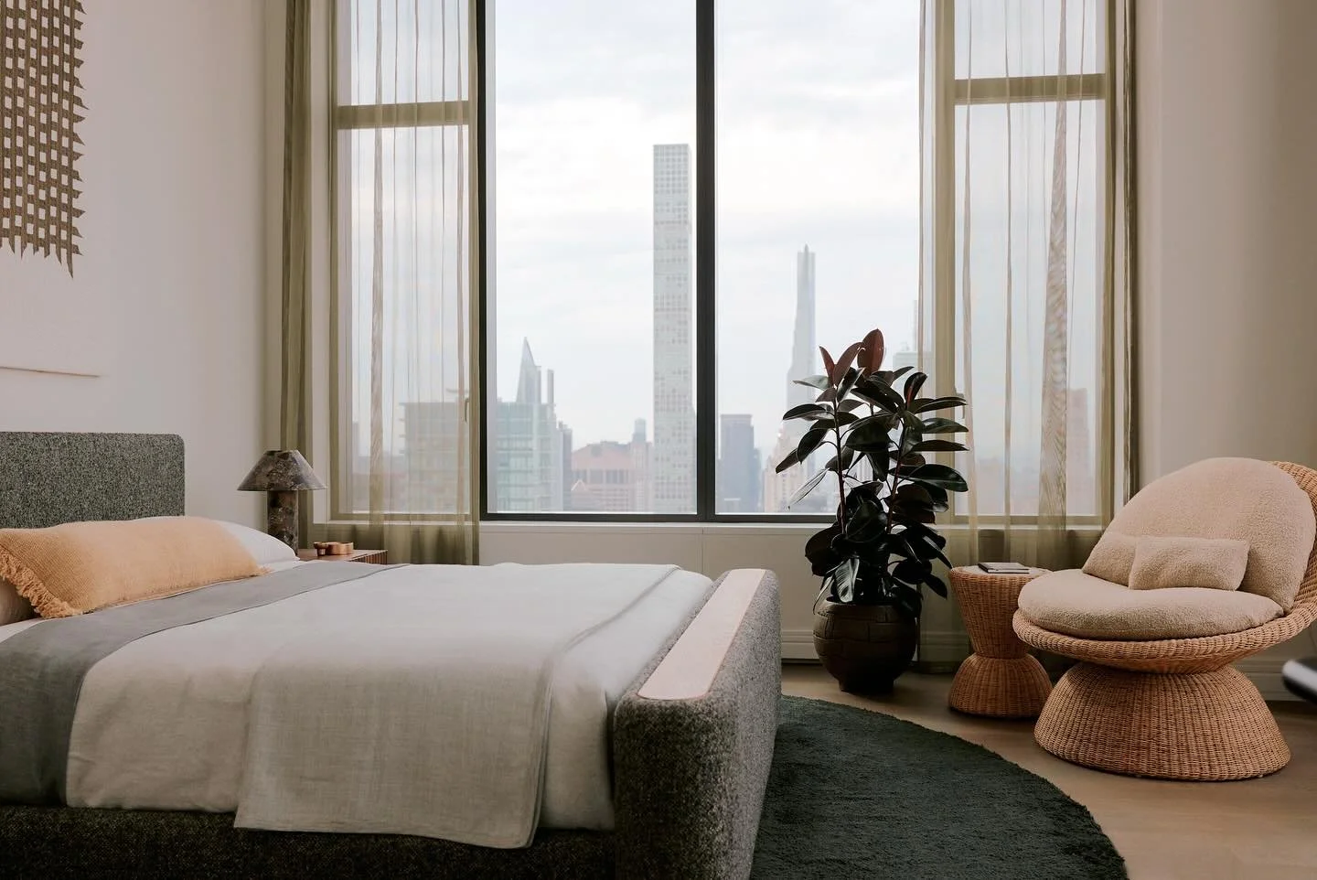 PLATOU BED - Bunn Studio has a rare depth of understanding in working across multiple mediums. They have an innate aptitude with form and color, a fundamental intuition for textile geometry, and are continually pushing boundaries to seek more sophist