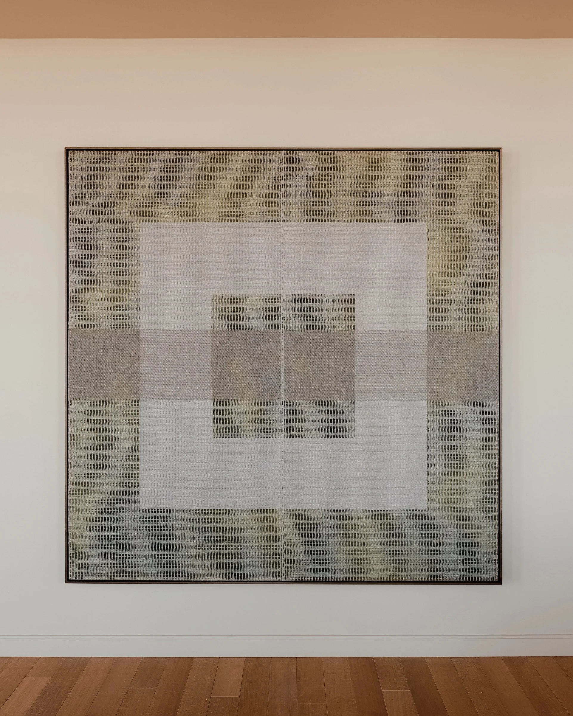 Dappled Light on Concentric Squares, 2025