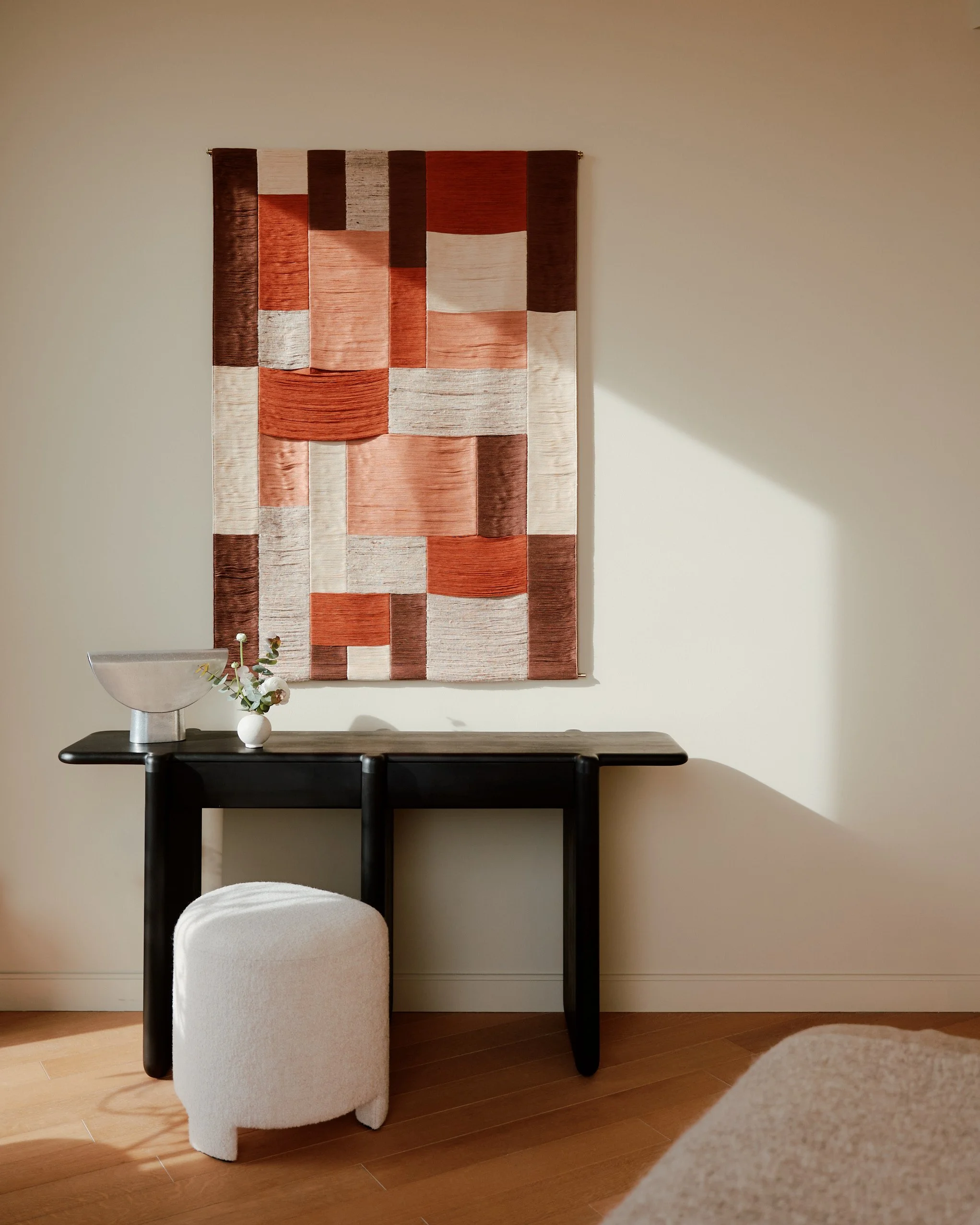 Weaving XIV - Lac/Cutch/Iron Vinegar/Manjistha/Tussar, 2023