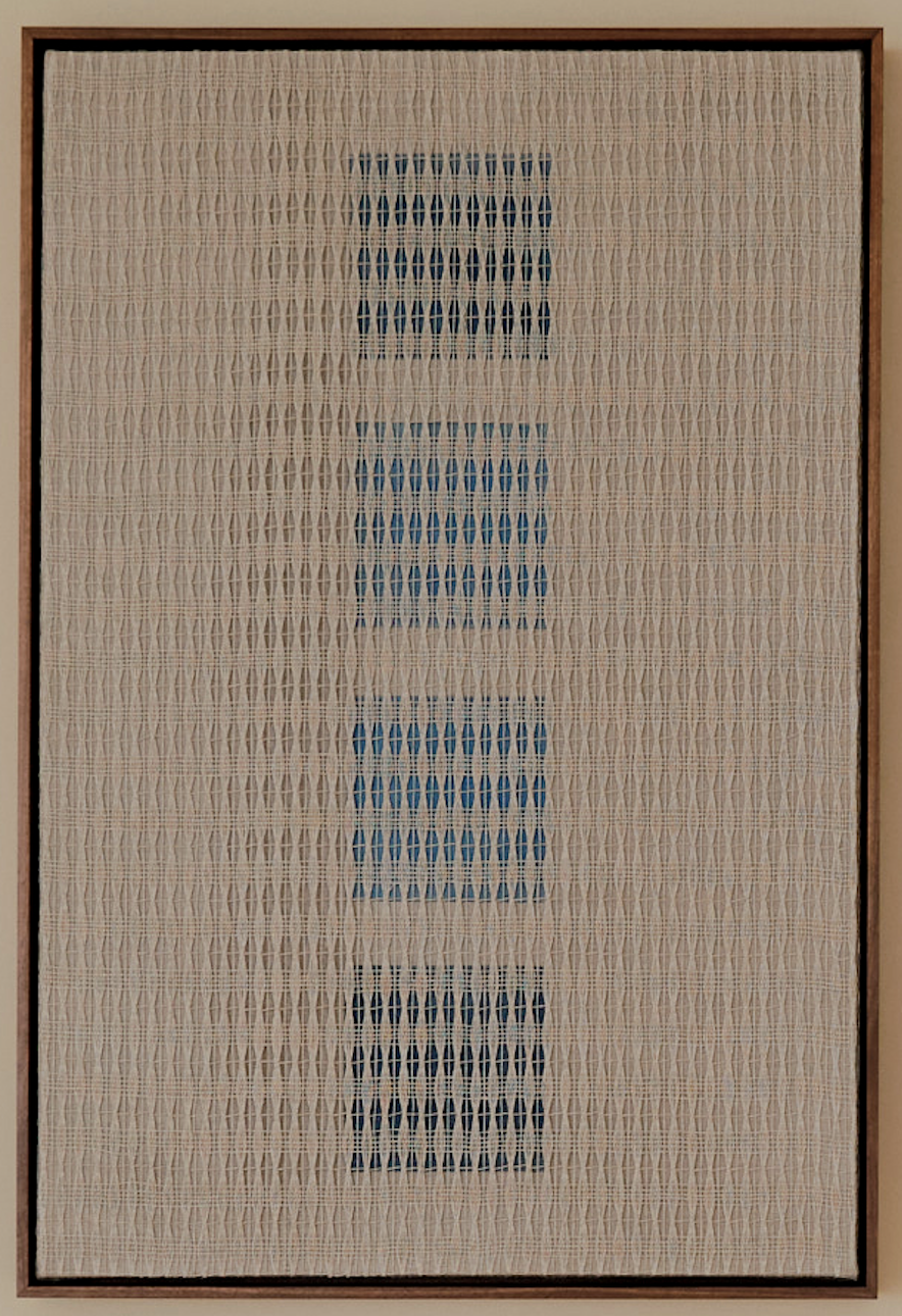 Sequence of Squares II (blues) , 2025