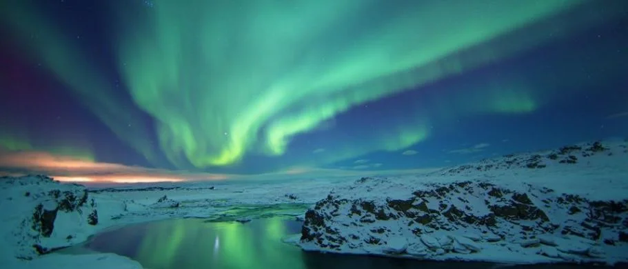 Northern Lights, Iceland (Credit: Icelandonline.com) 