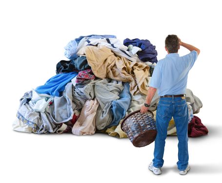 Way too much laundry to deal with all at once!!! via pilgrimdrycleaners